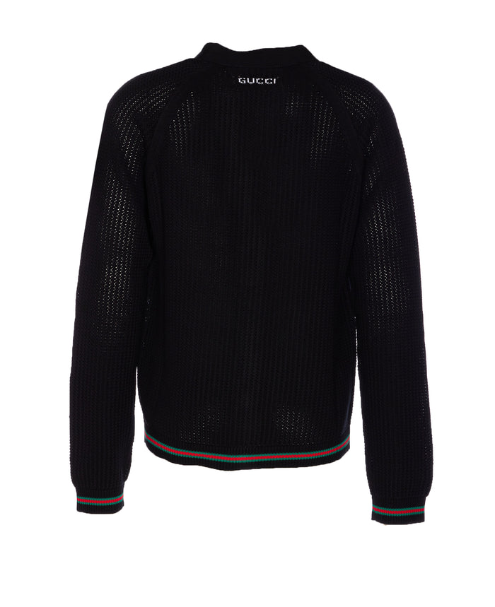 Gucci Sweaters Black Cotton