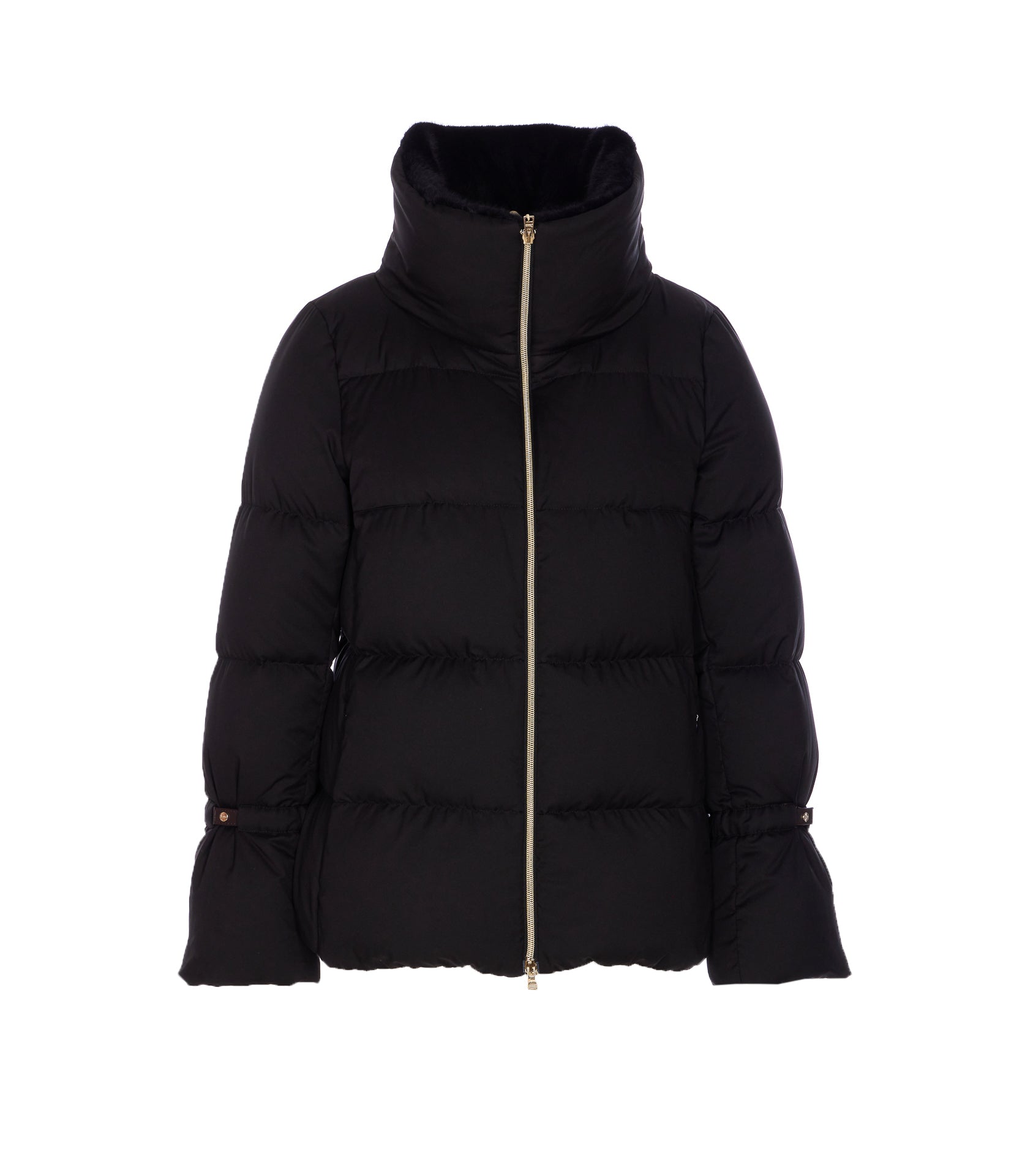 Herno Coats Black Polyester