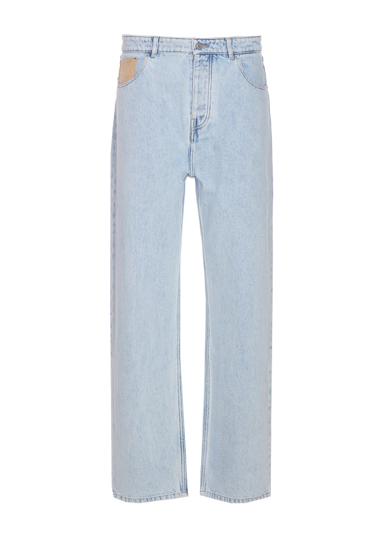 Drole De Monsieur Jeans Blue Cotton