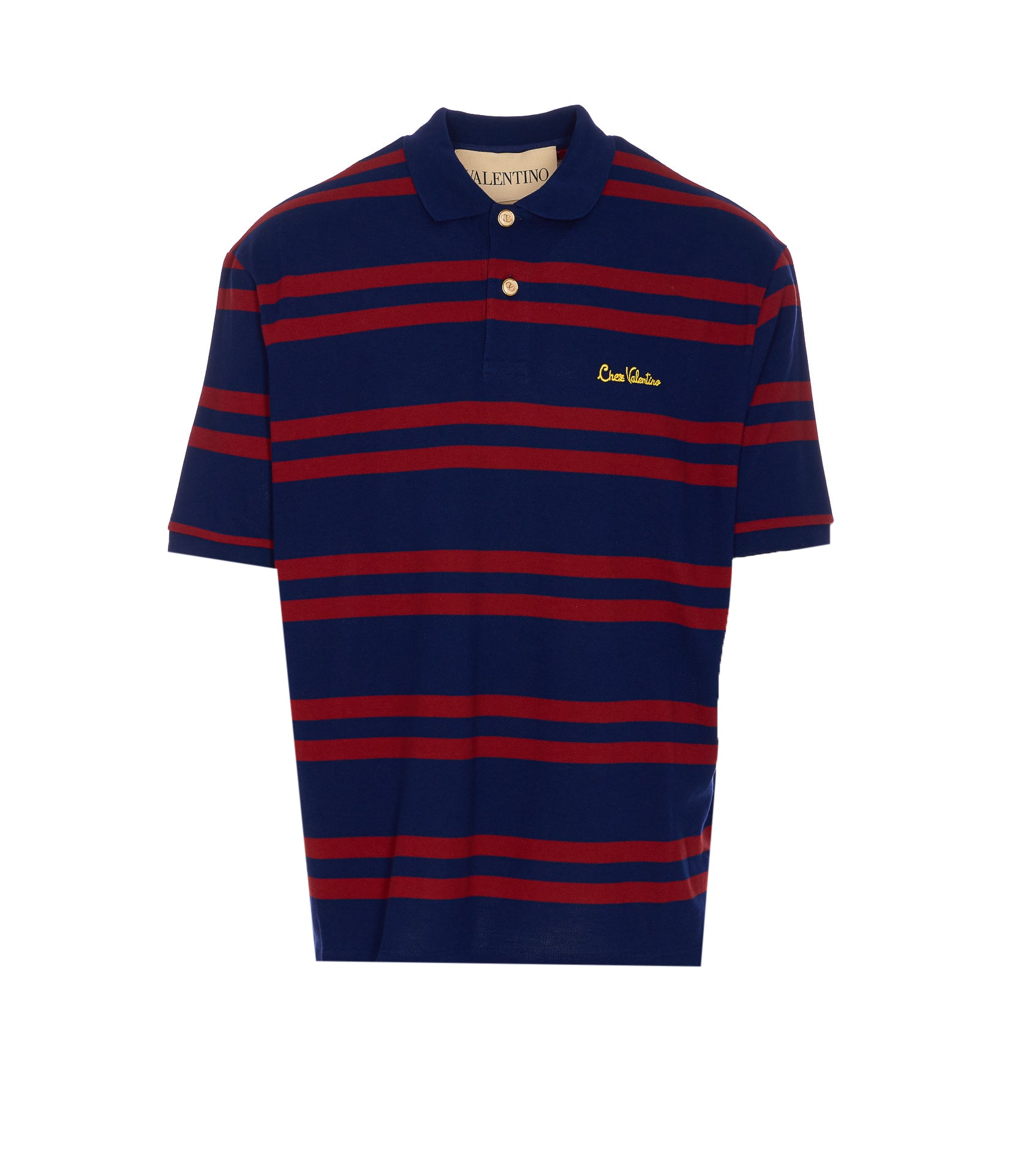 Valentino Garavani T-Shirts And Polos Red Cotton