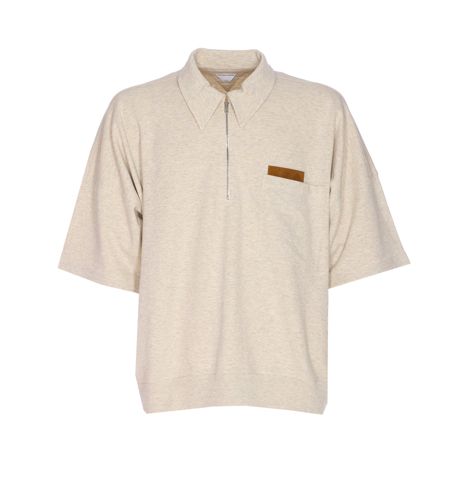 Bottega Veneta T-Shirts And Polos Beige Cotton