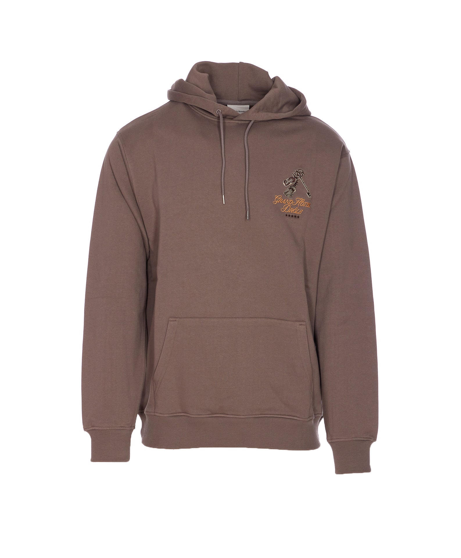 Drole De Monsieur Sweaters Brown Cotton