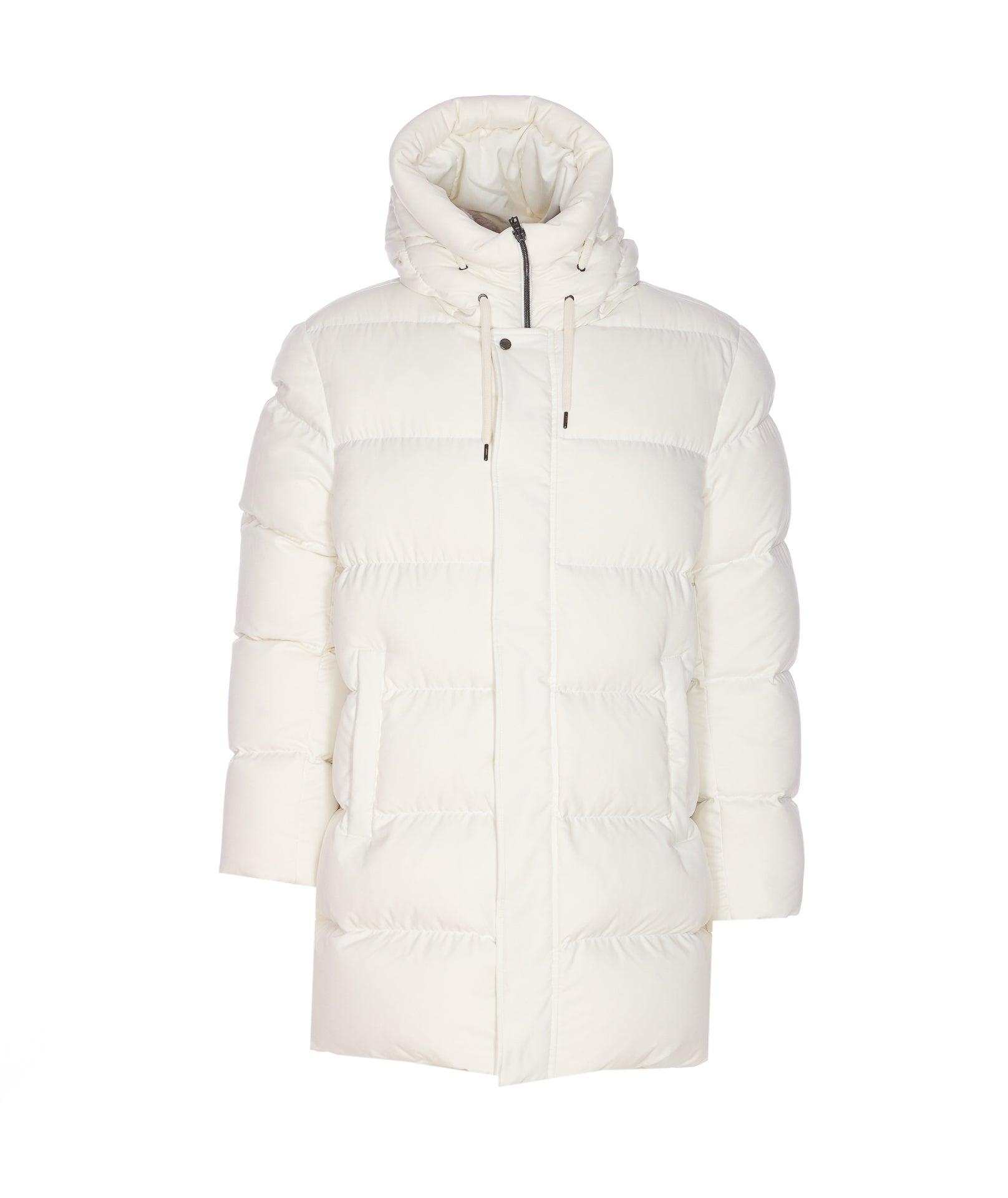 Herno Coats White Polyester