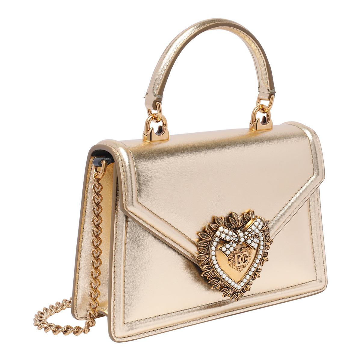 Dolce & Gabbana Bags Golden Calf Leather