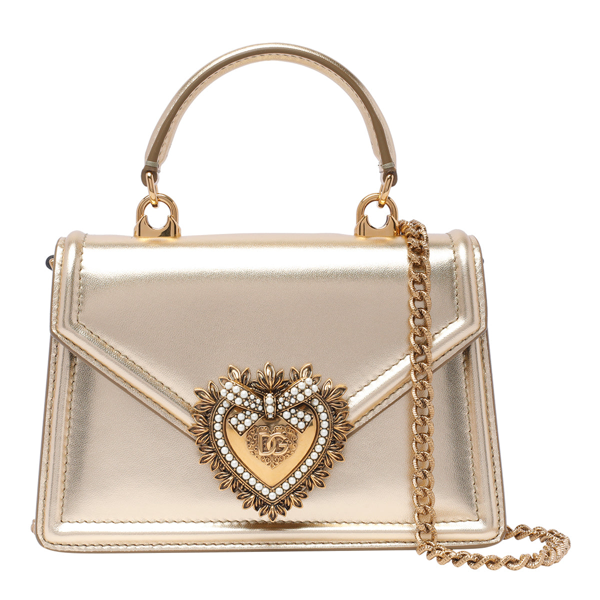 Dolce & Gabbana Bags Golden Calf Leather