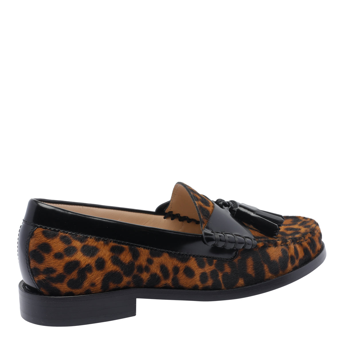 Stuart Weitzman Flat Shoes Brown Calf Leather