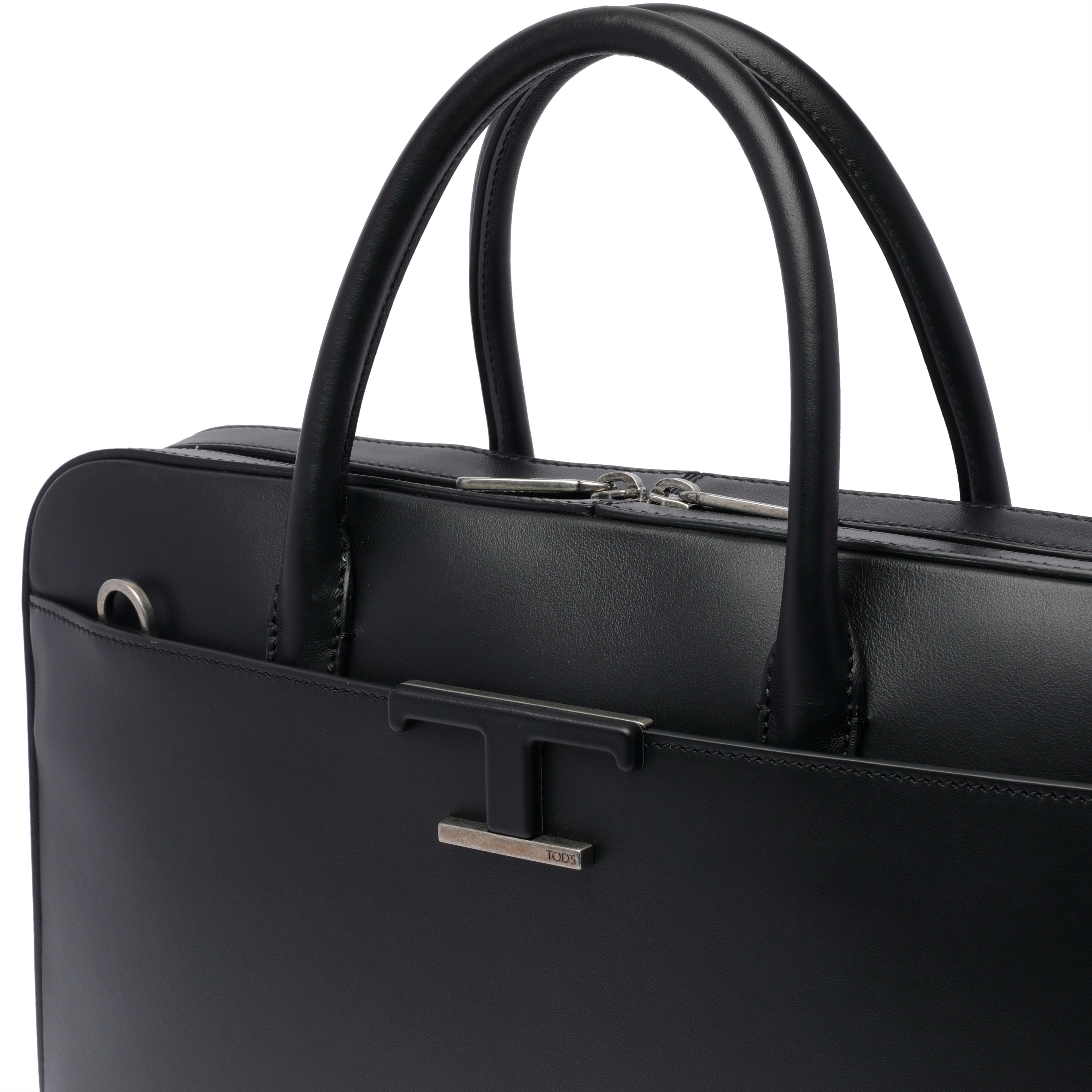 Tods Accessories Black Calf Leather