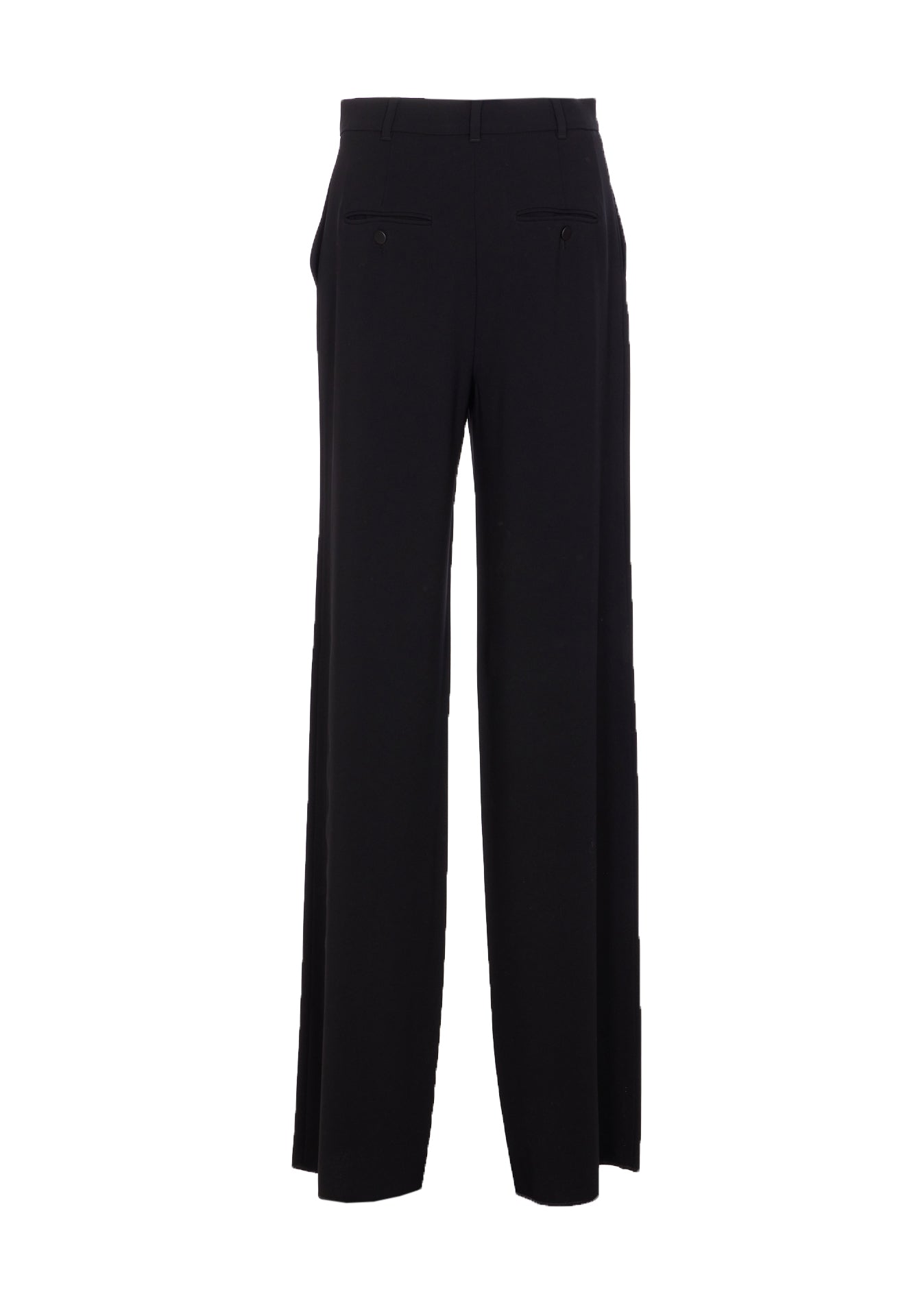 Max Mara Studio Trousers Black Tricetate