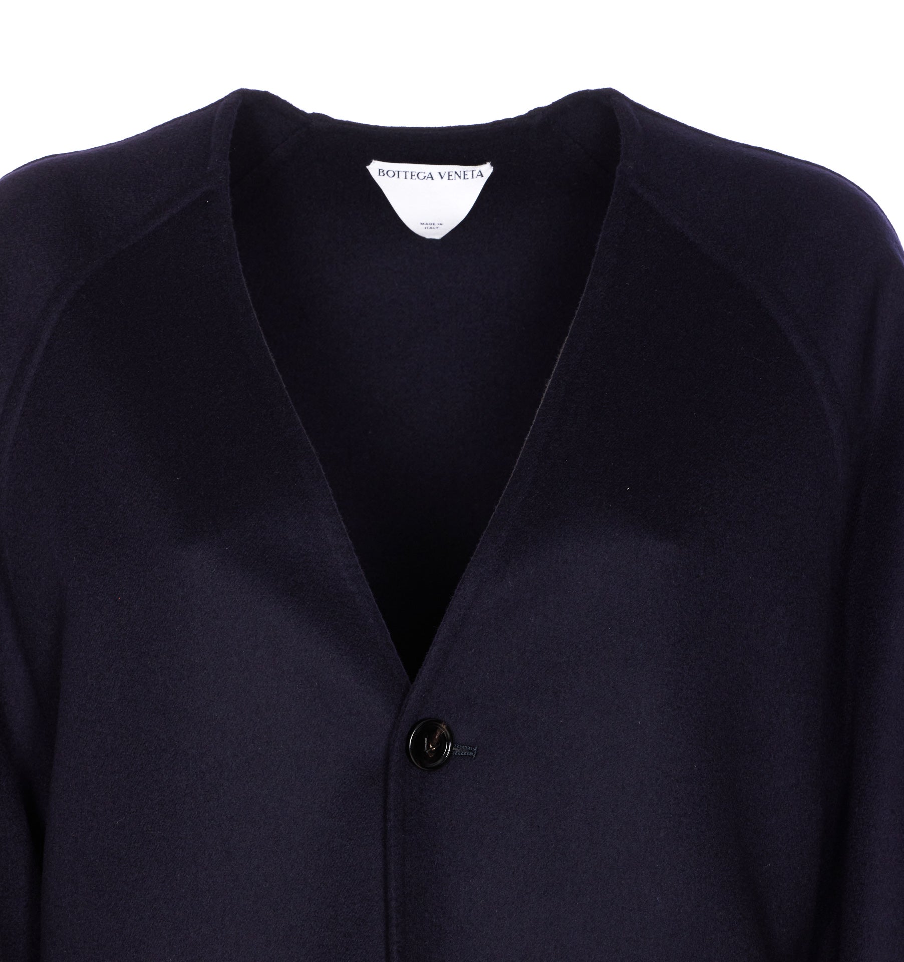 Bottega Veneta Coats Blue Wool