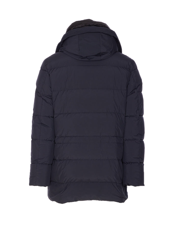 Moorer Coats Blue Polyester