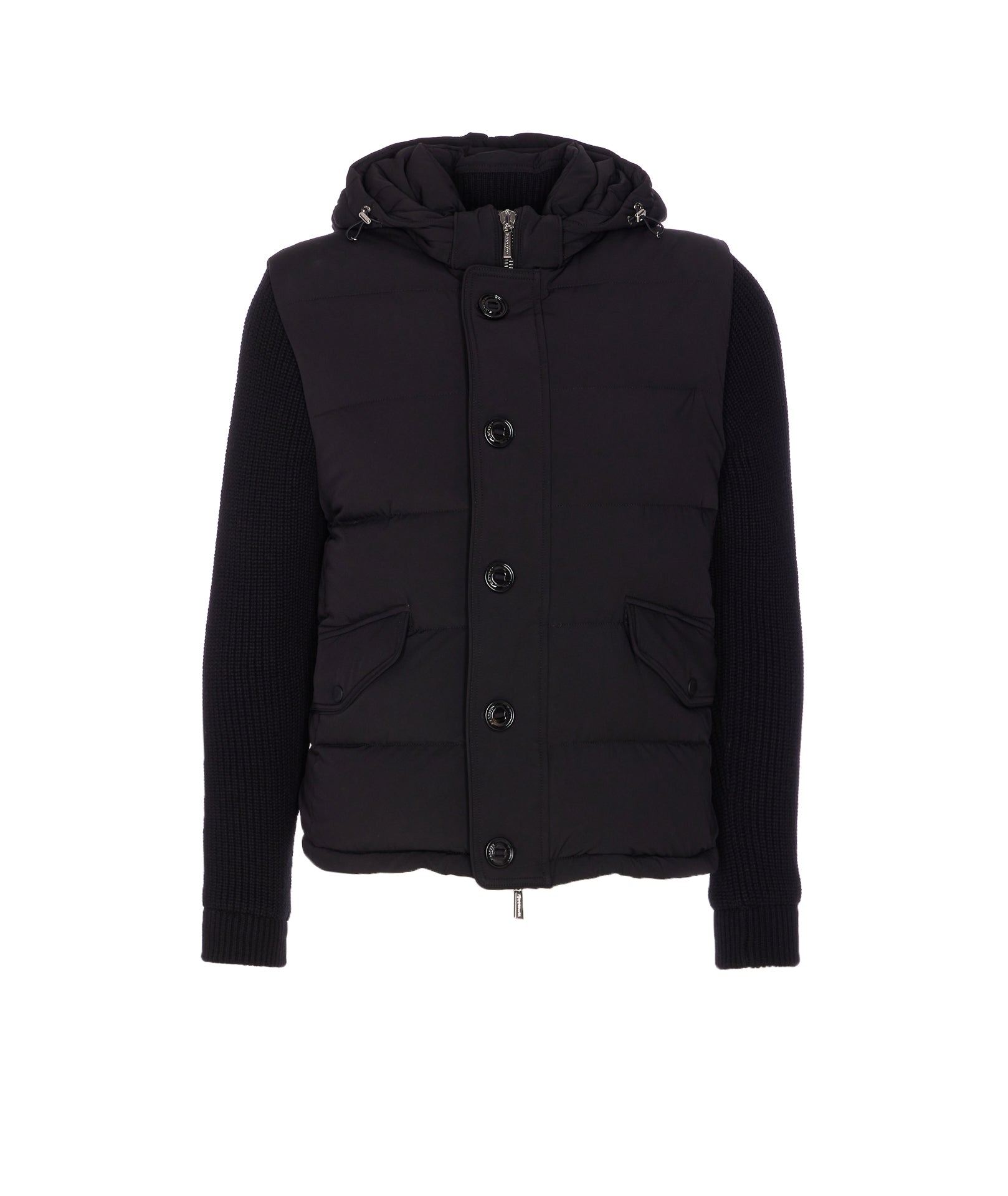 Moorer Coats Black Polyamide