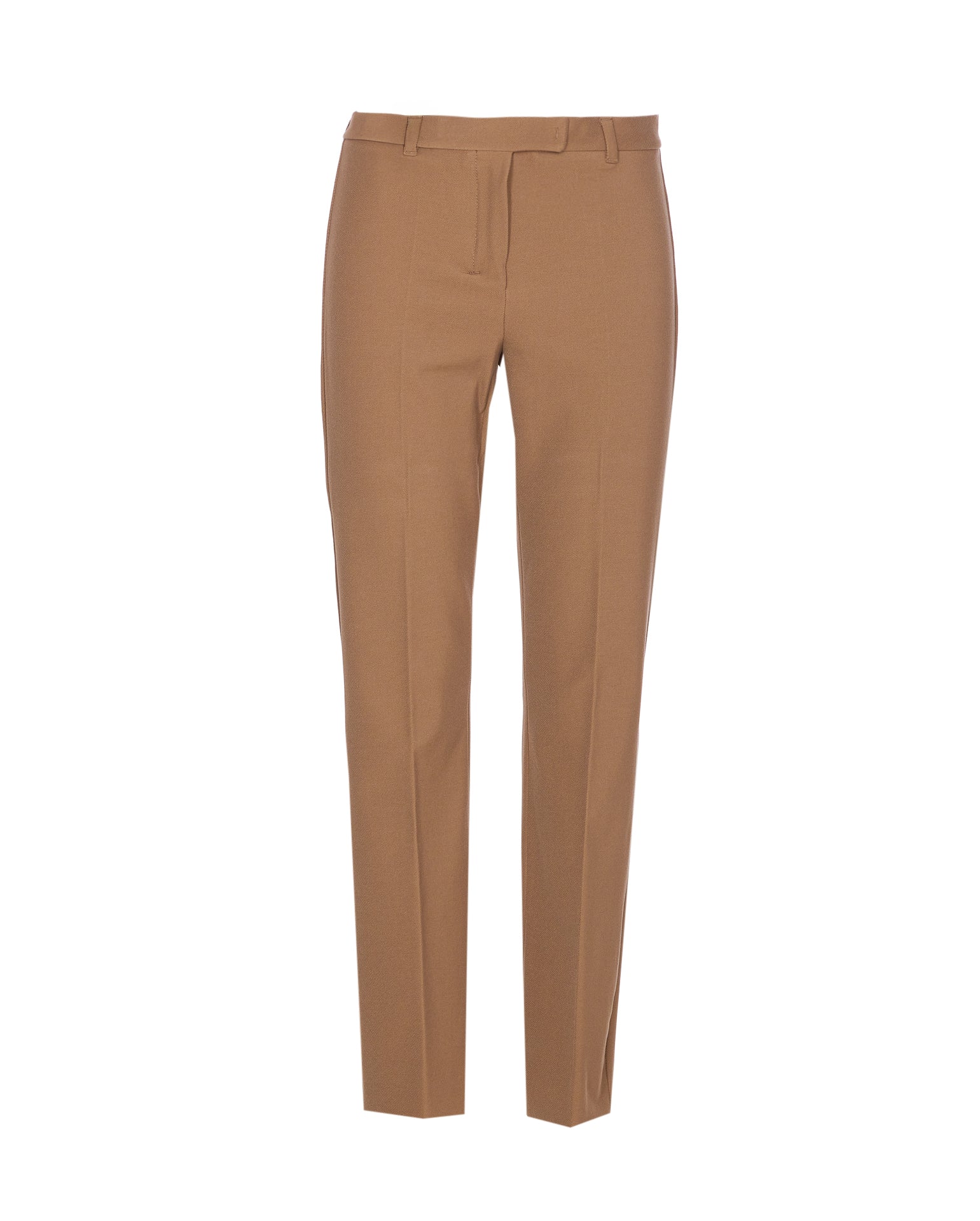 S Max Mara Trousers Beige Cotton