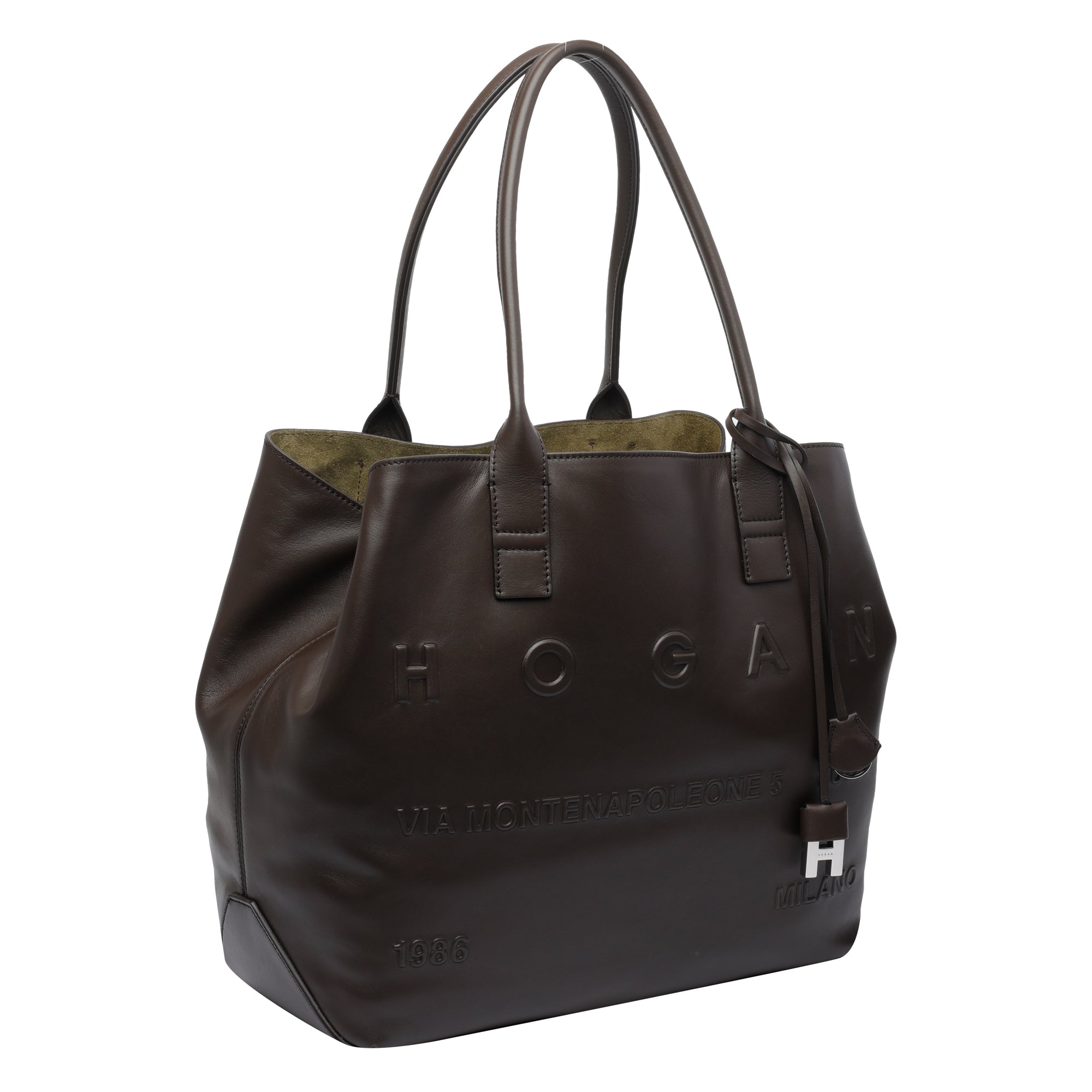 Hogan Bags Black Calf Leather