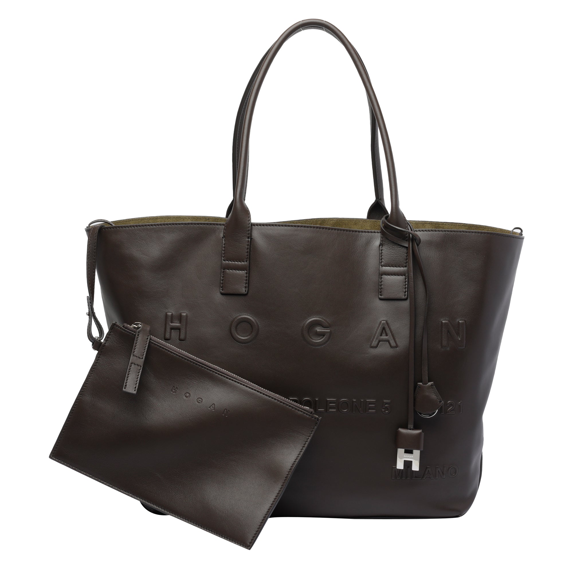 Hogan Bags Black Calf Leather