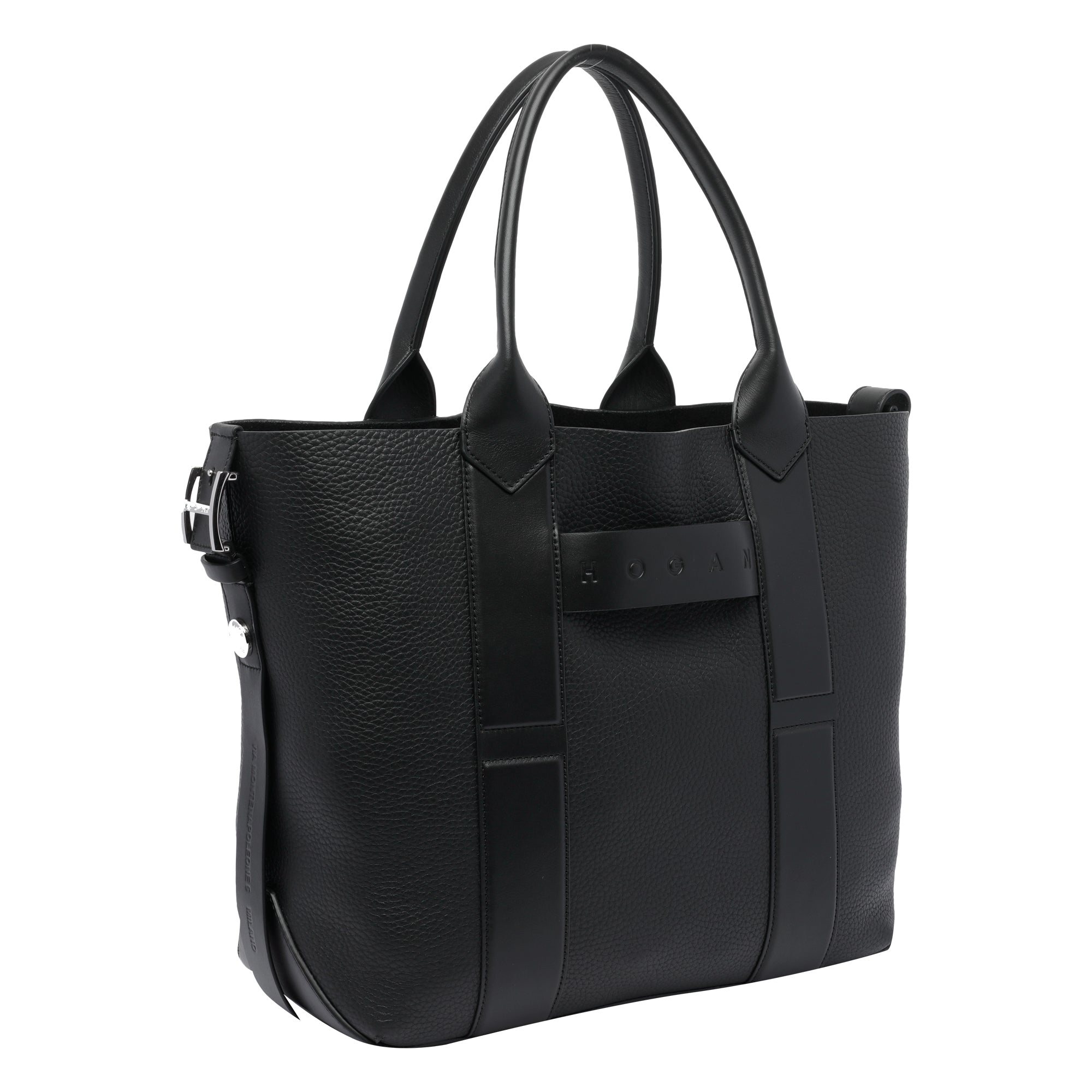 Hogan Bags Black Calf Leather