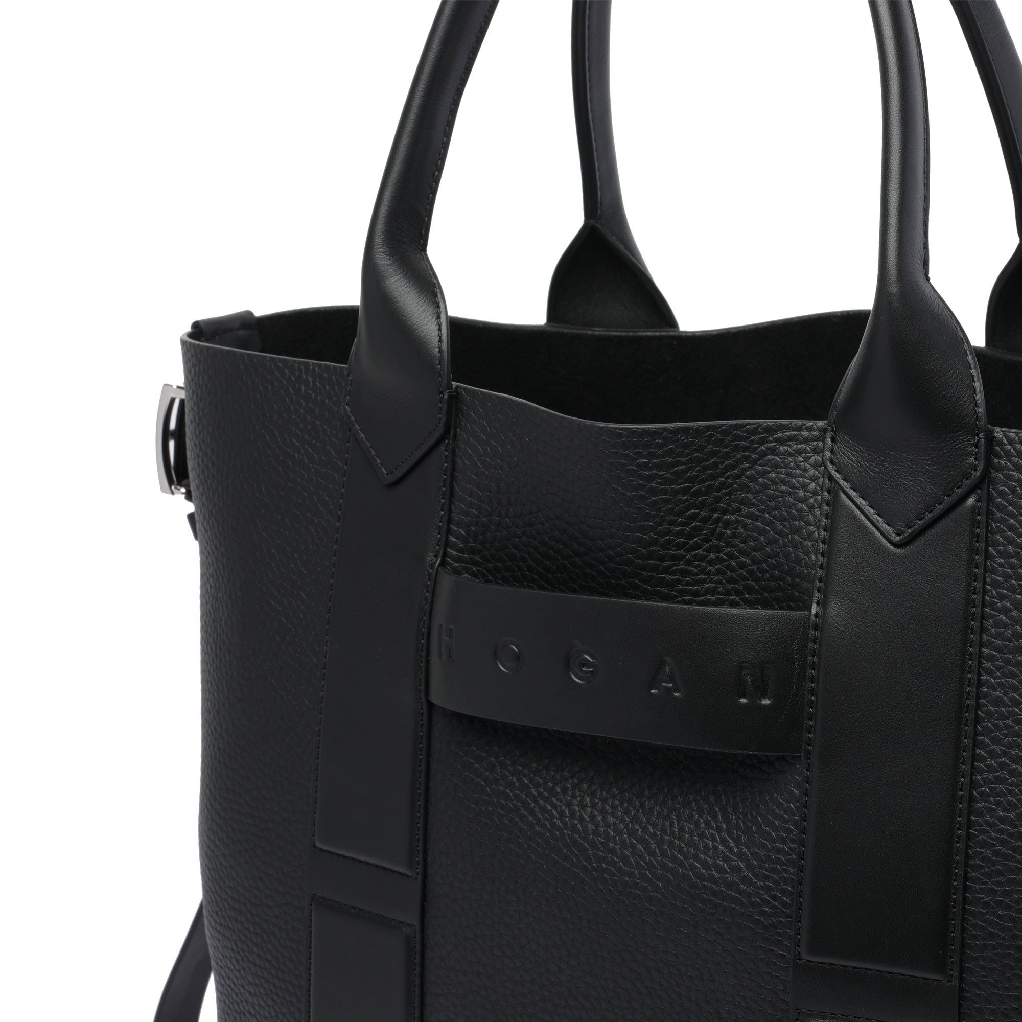 Hogan Bags Black Calf Leather