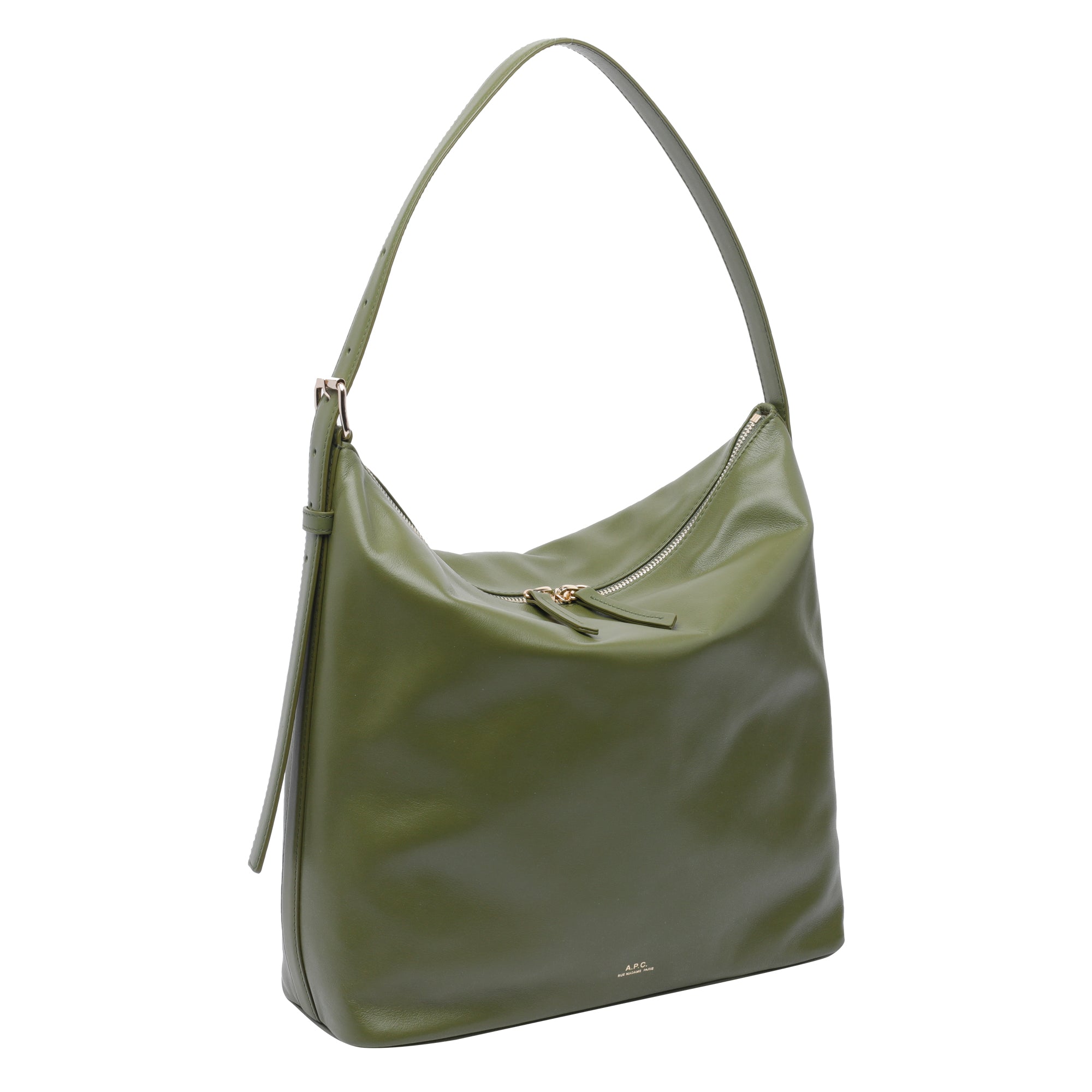 A.p.c. Bags Green Calf Leather