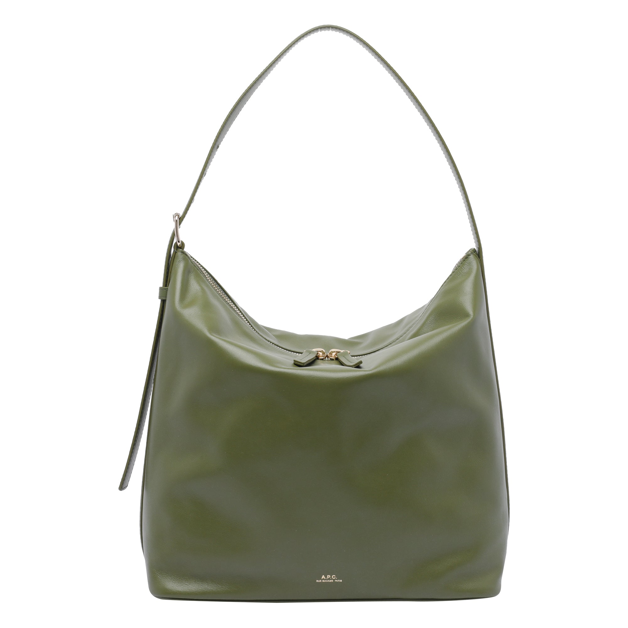 A.p.c. Bags Green Calf Leather