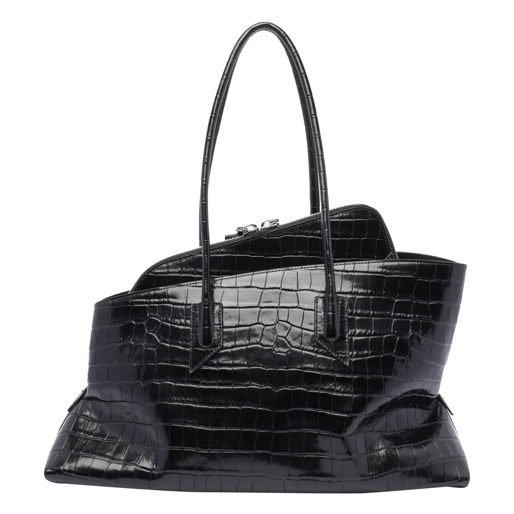 The Attico Bags Black Calf Leather