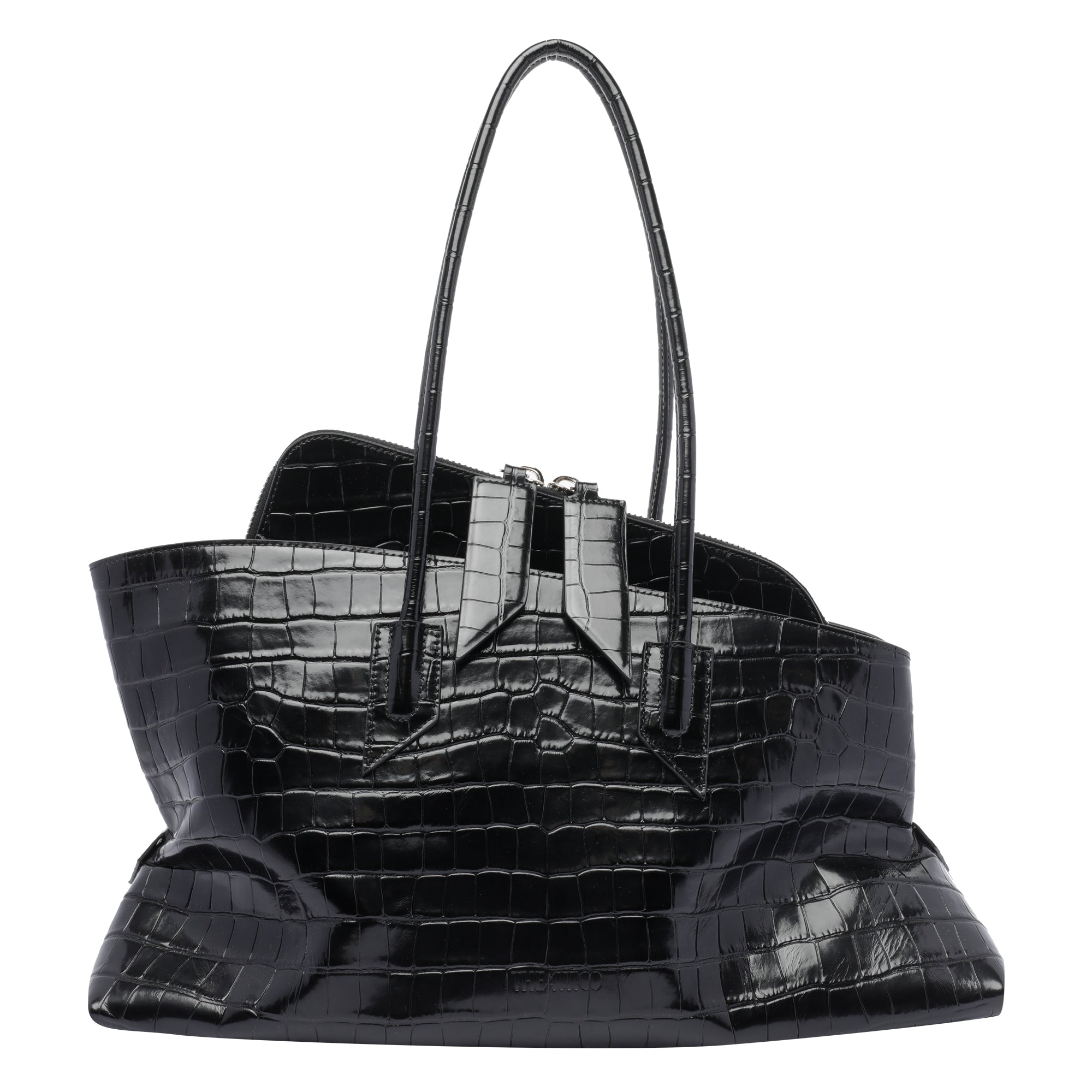 The Attico Bags Black Calf Leather