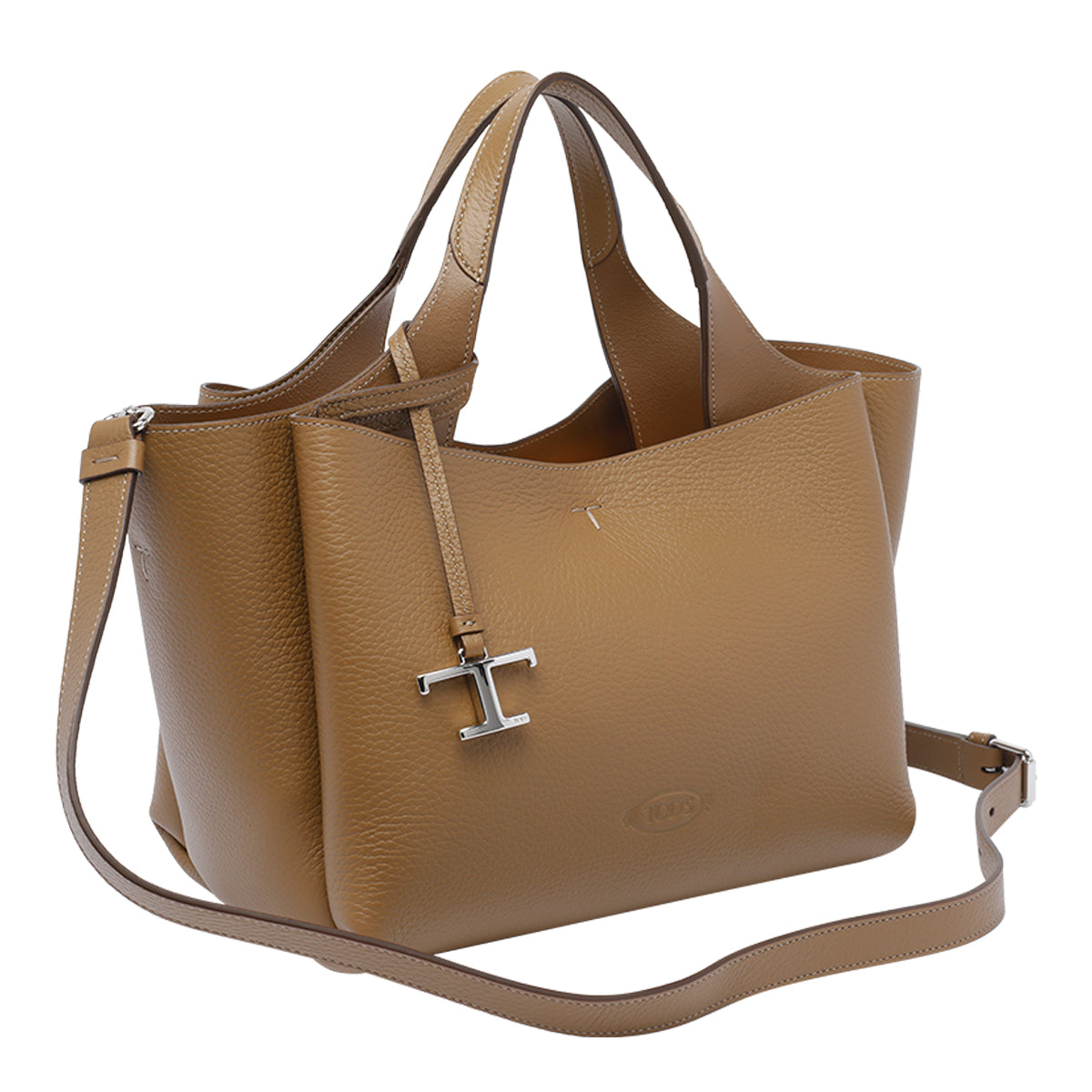 Tods Bags Beige Calf Leather