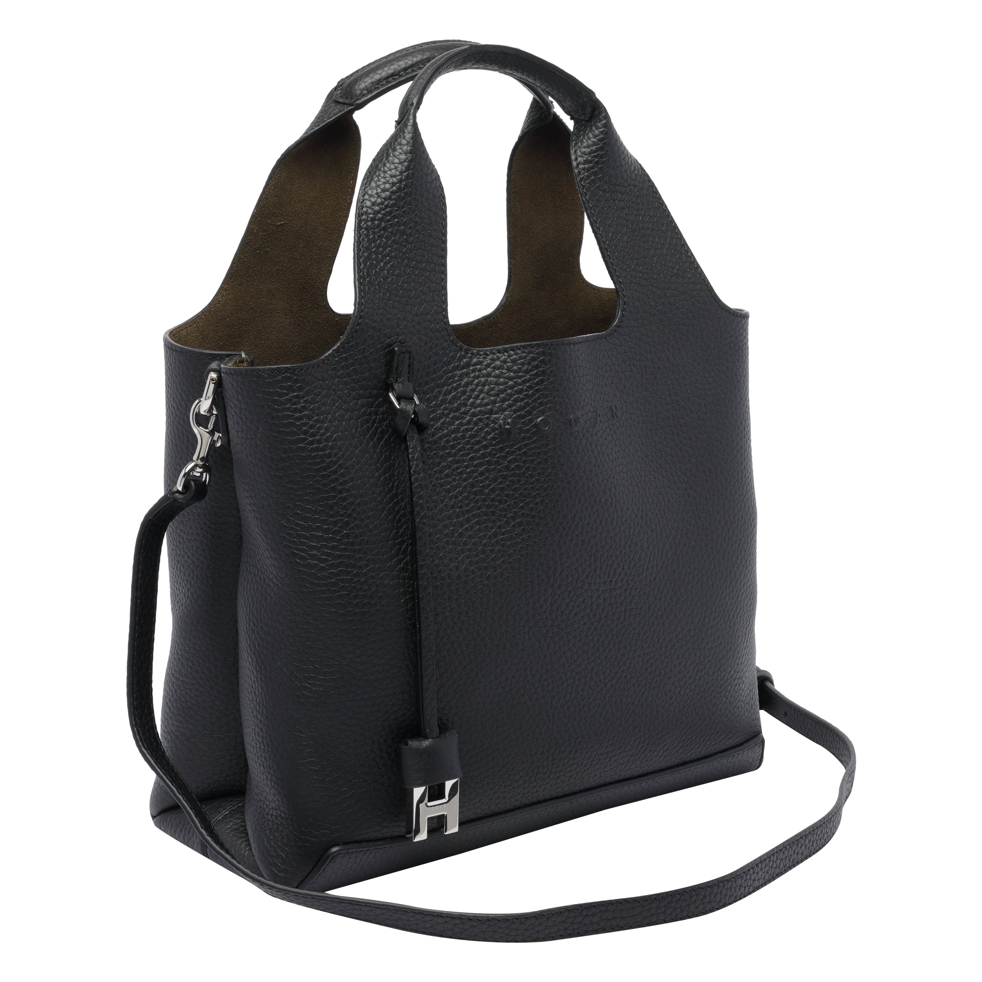 Hogan Bags Black Calf Leather