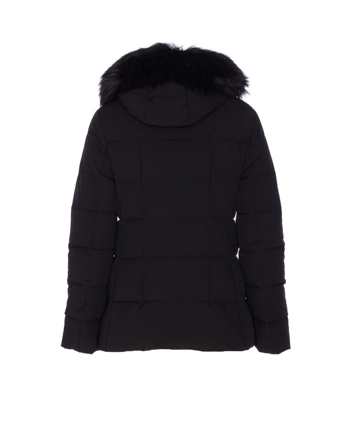 Moorer Coats Black Polyamide