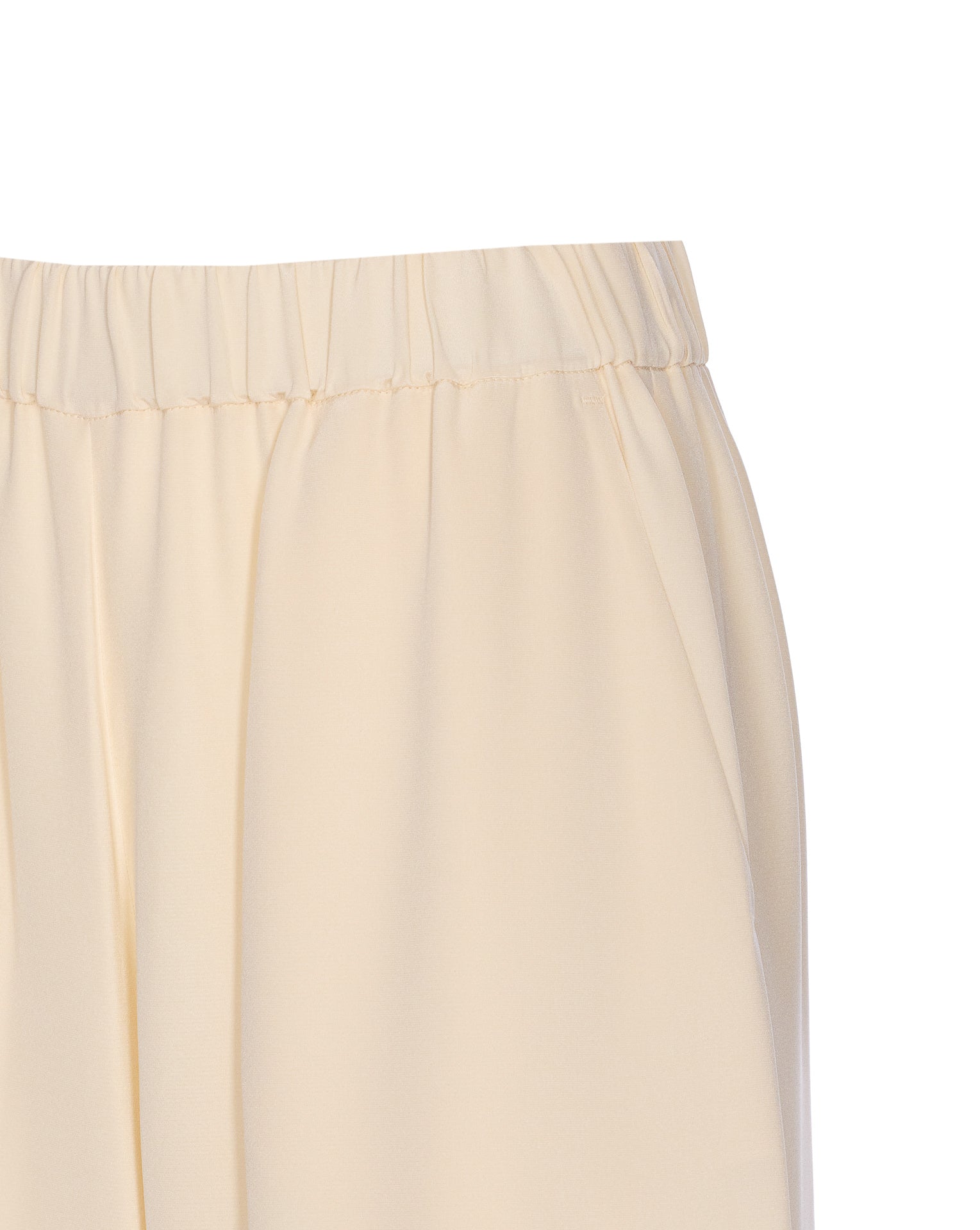 Max Mara Trousers White Silk