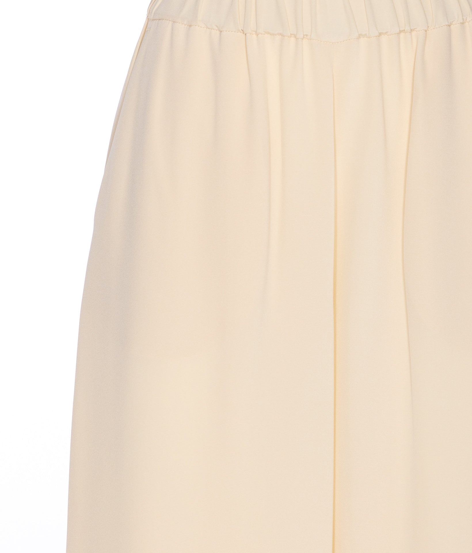 Max Mara Trousers White Silk