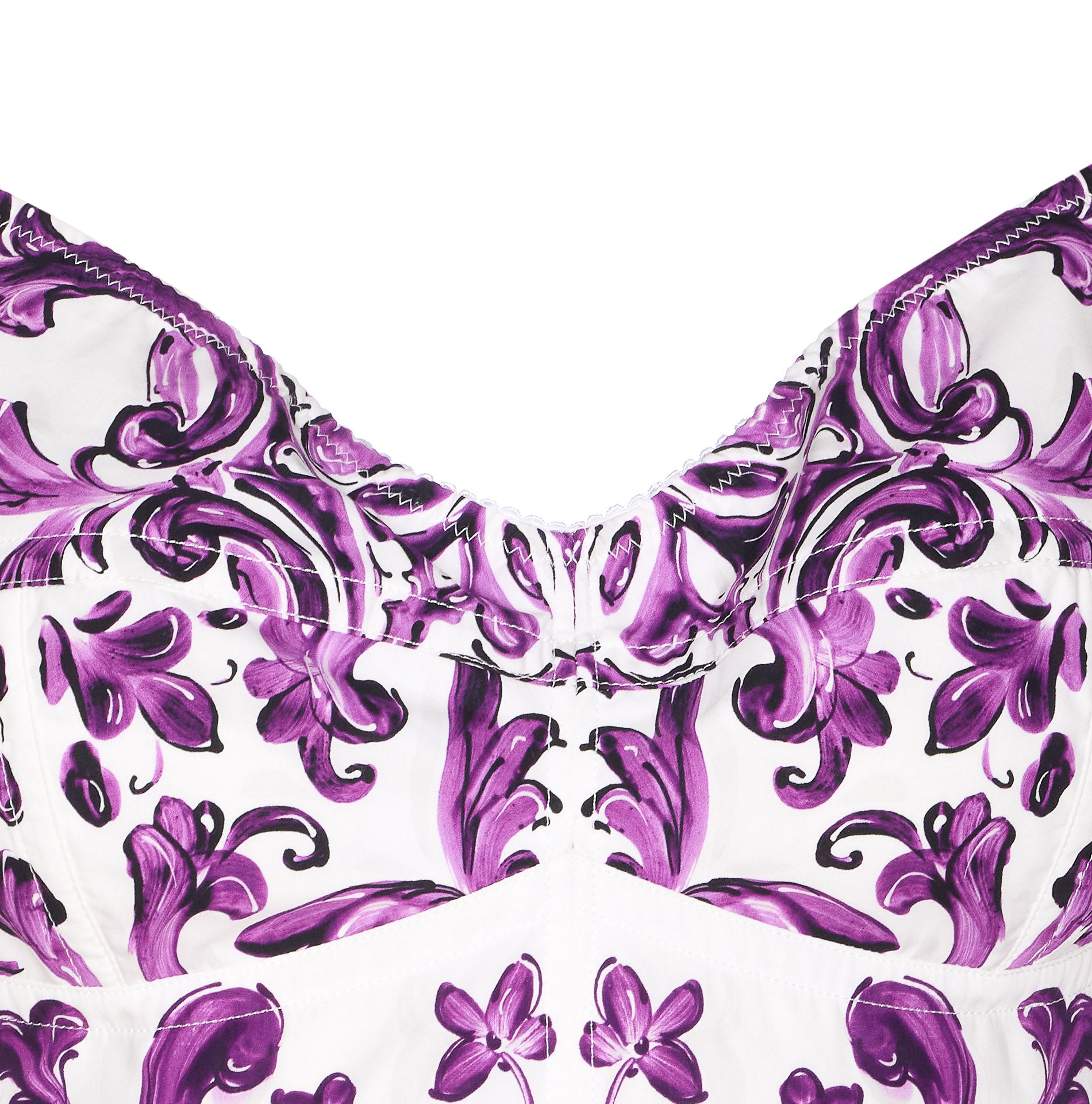 Dolce & Gabbana Top Purple Cotton