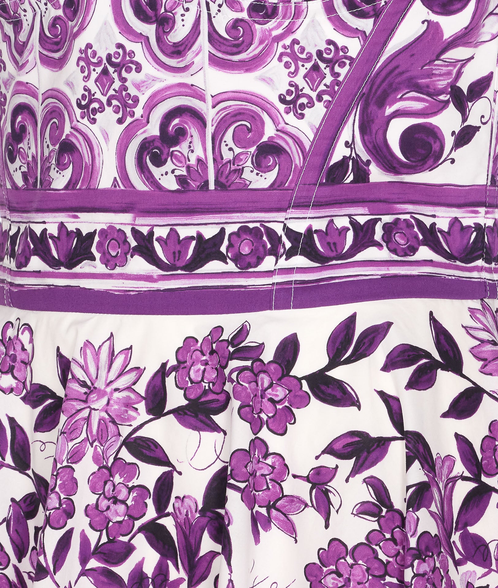 Dolce & Gabbana Dresses Purple Cotton