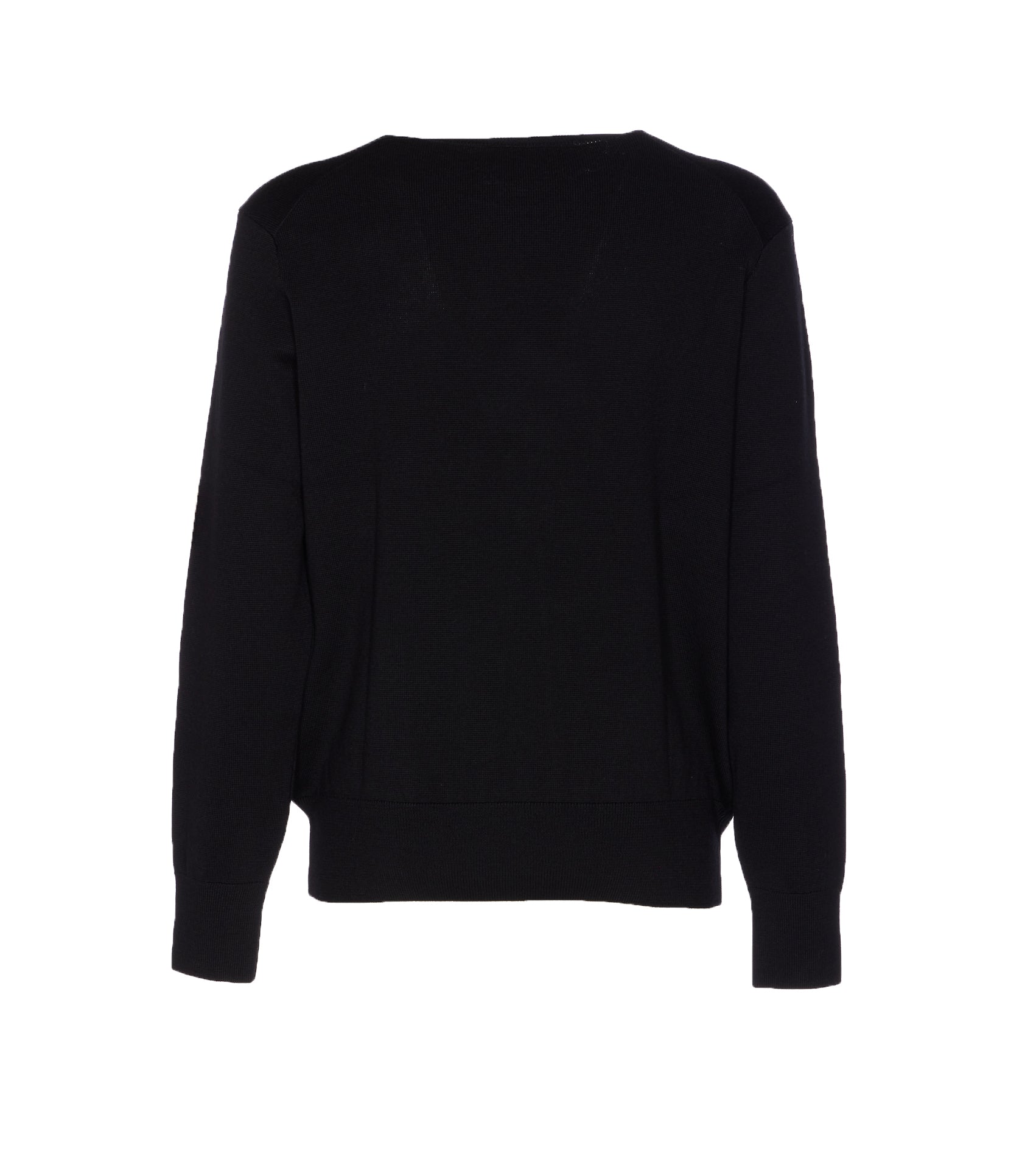Ami Alexandre Matiussi Sweaters Black Merino Wool