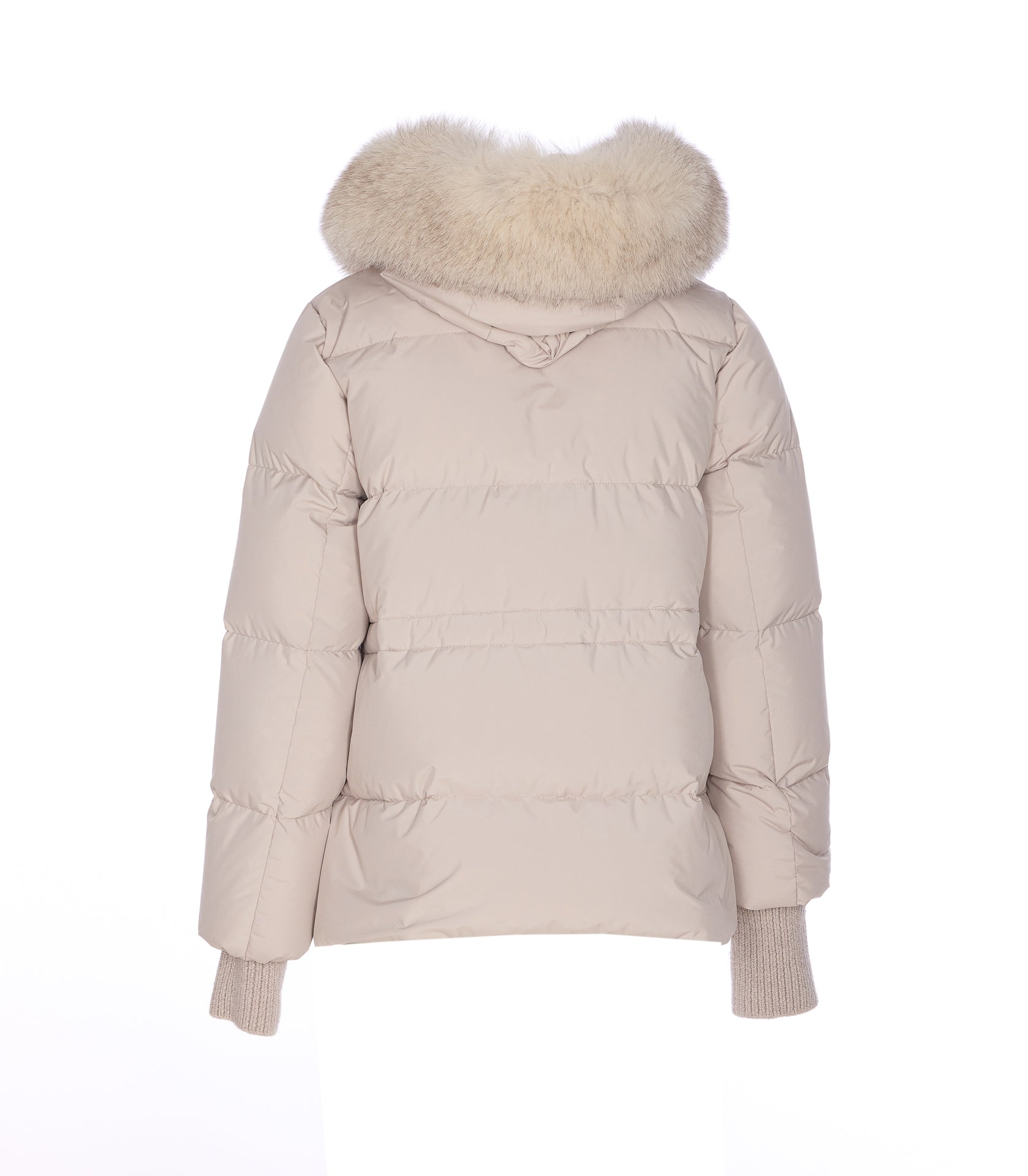 Moorer Coats White Polyester