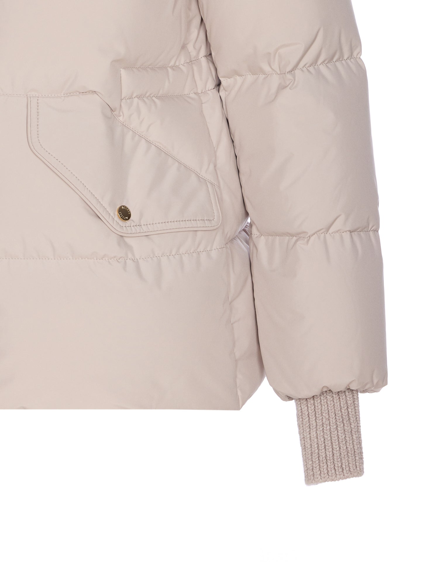 Moorer Coats White Polyester