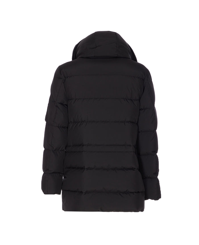 Moorer Coats Black Polyester