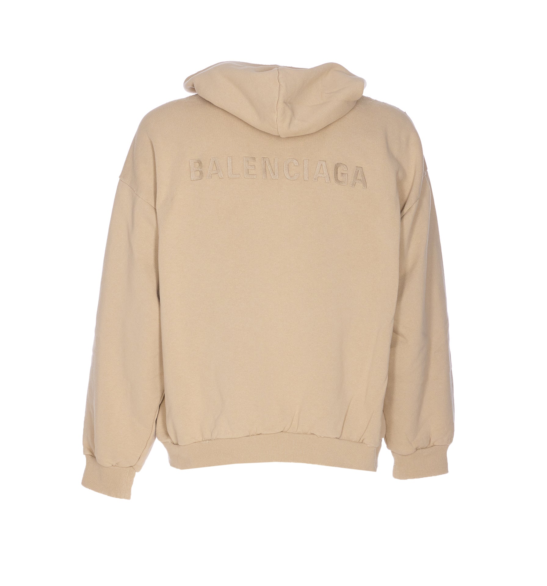 Balenciaga Sweaters Beige Cotton