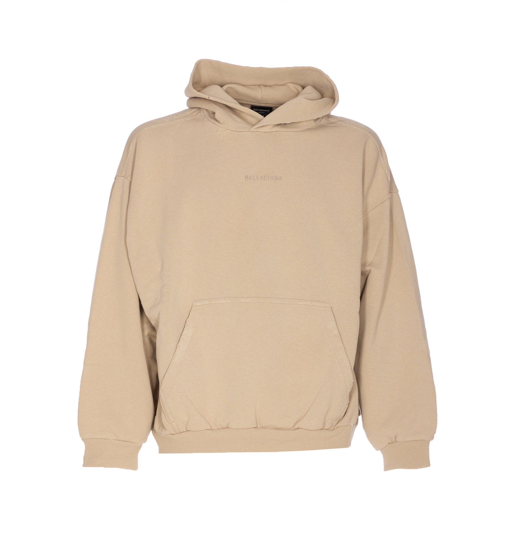 Balenciaga Sweaters Beige Cotton