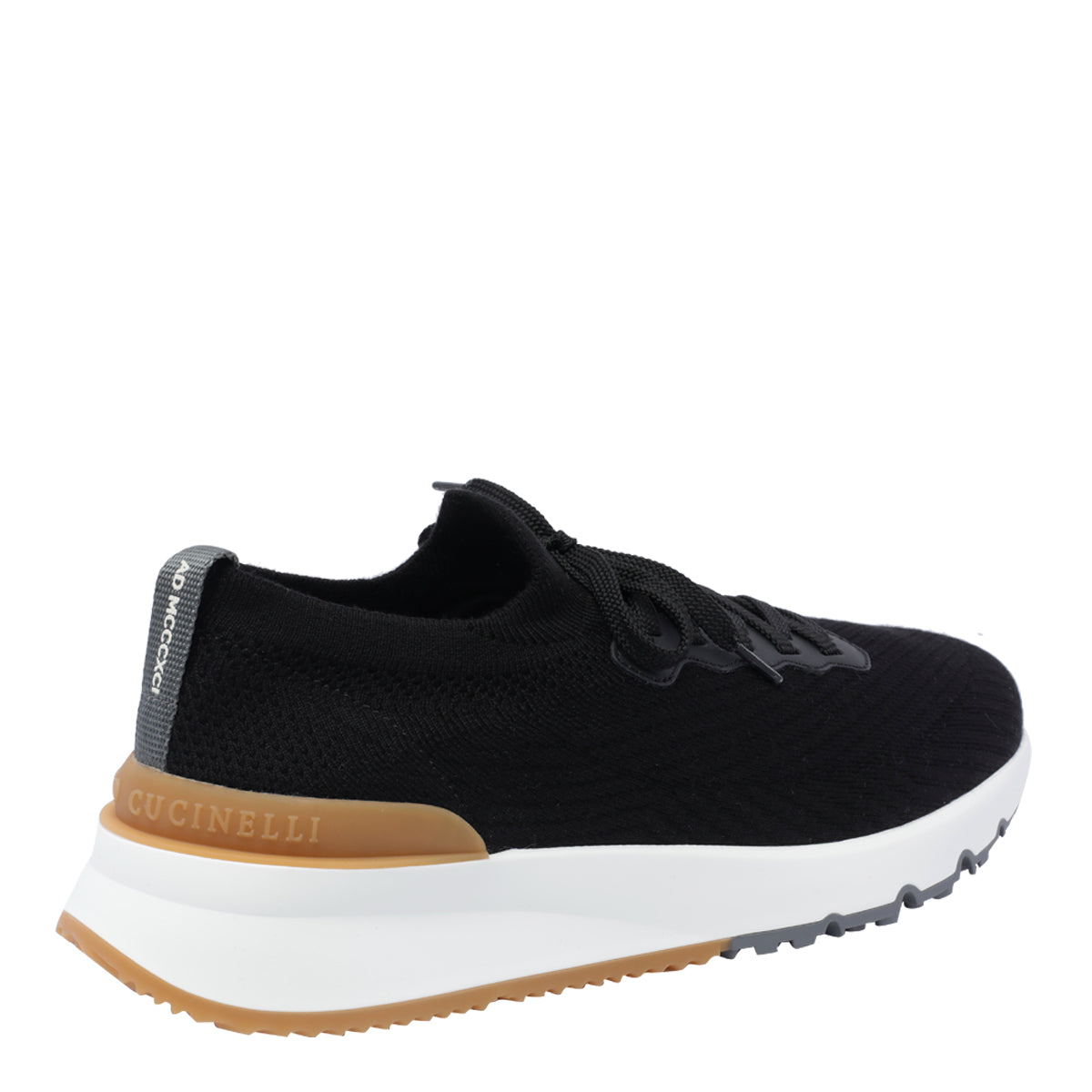 Brunello Cucinelli Sneakers Black Fabric/rubber Sole