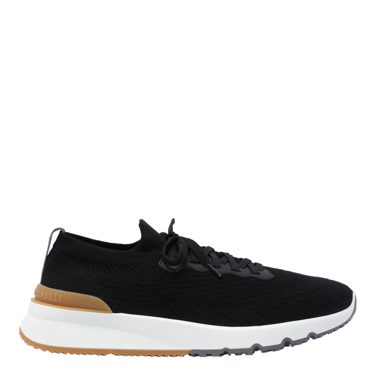 Brunello Cucinelli Sneakers Black Fabric/rubber Sole