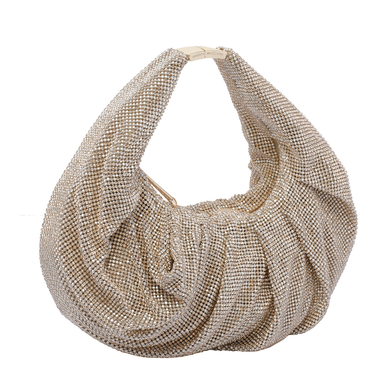 Benedetta Bruzziches Bags Golden Silk Strass
