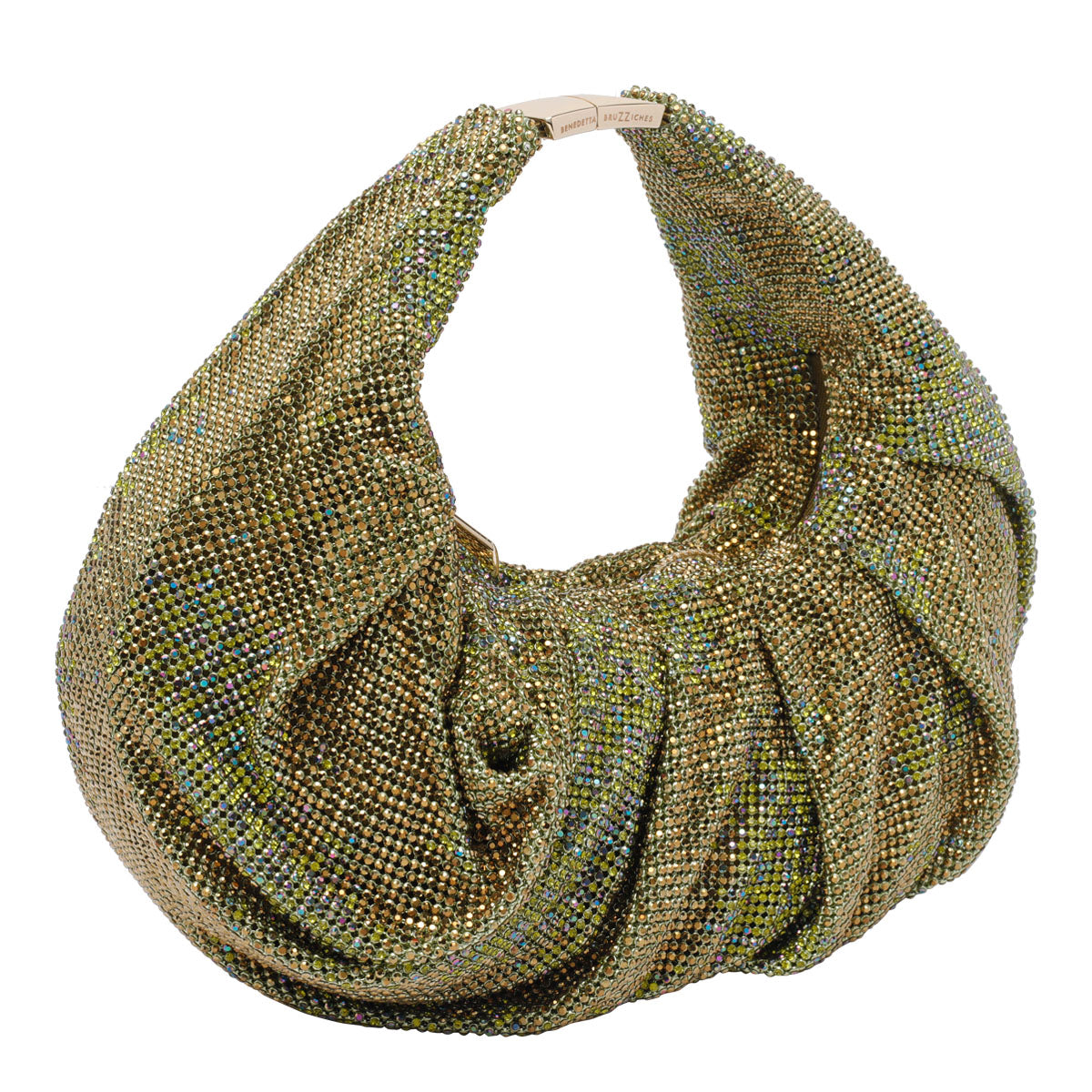 Benedetta Bruzziches Bags Green Silk Strass