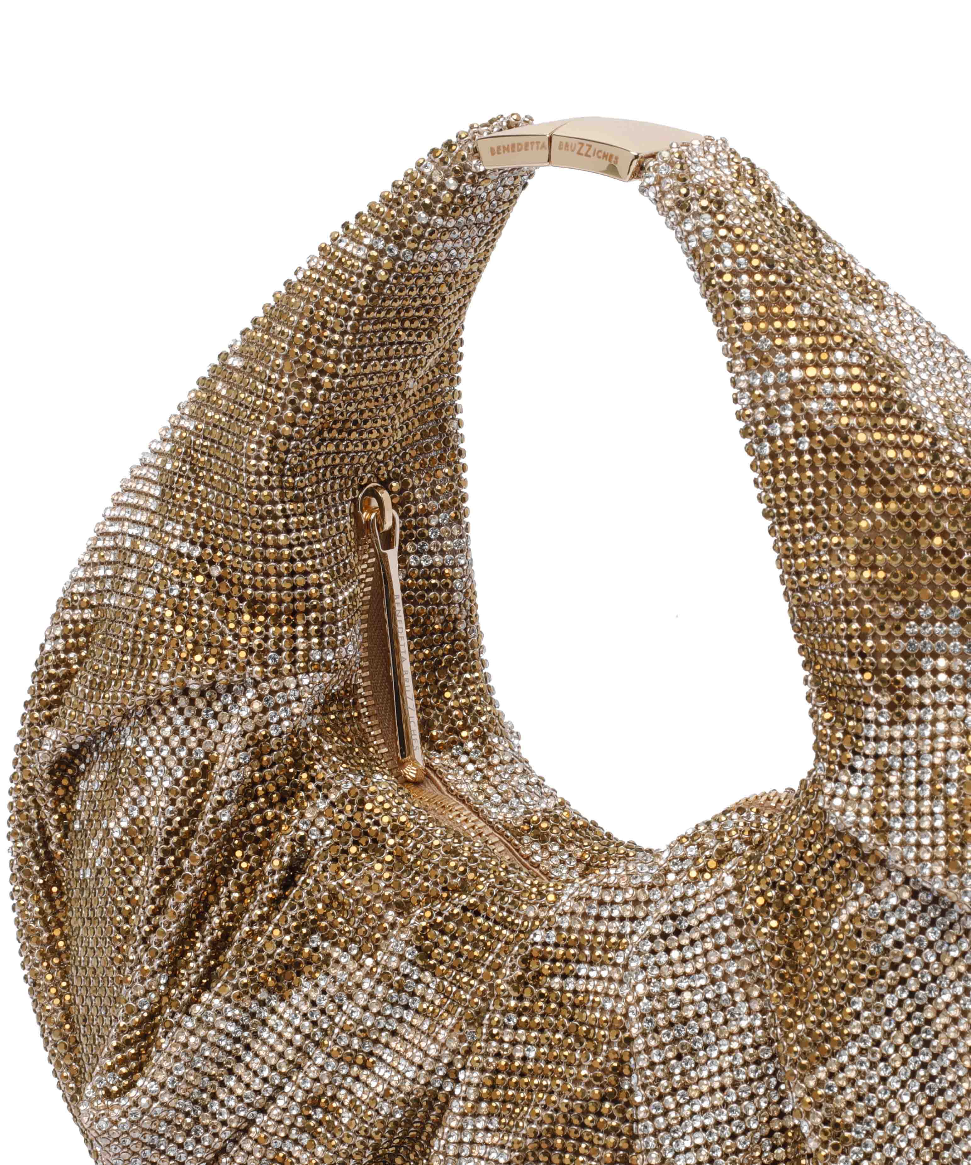 Benedetta Bruzziches Bags Golden Silk Strass