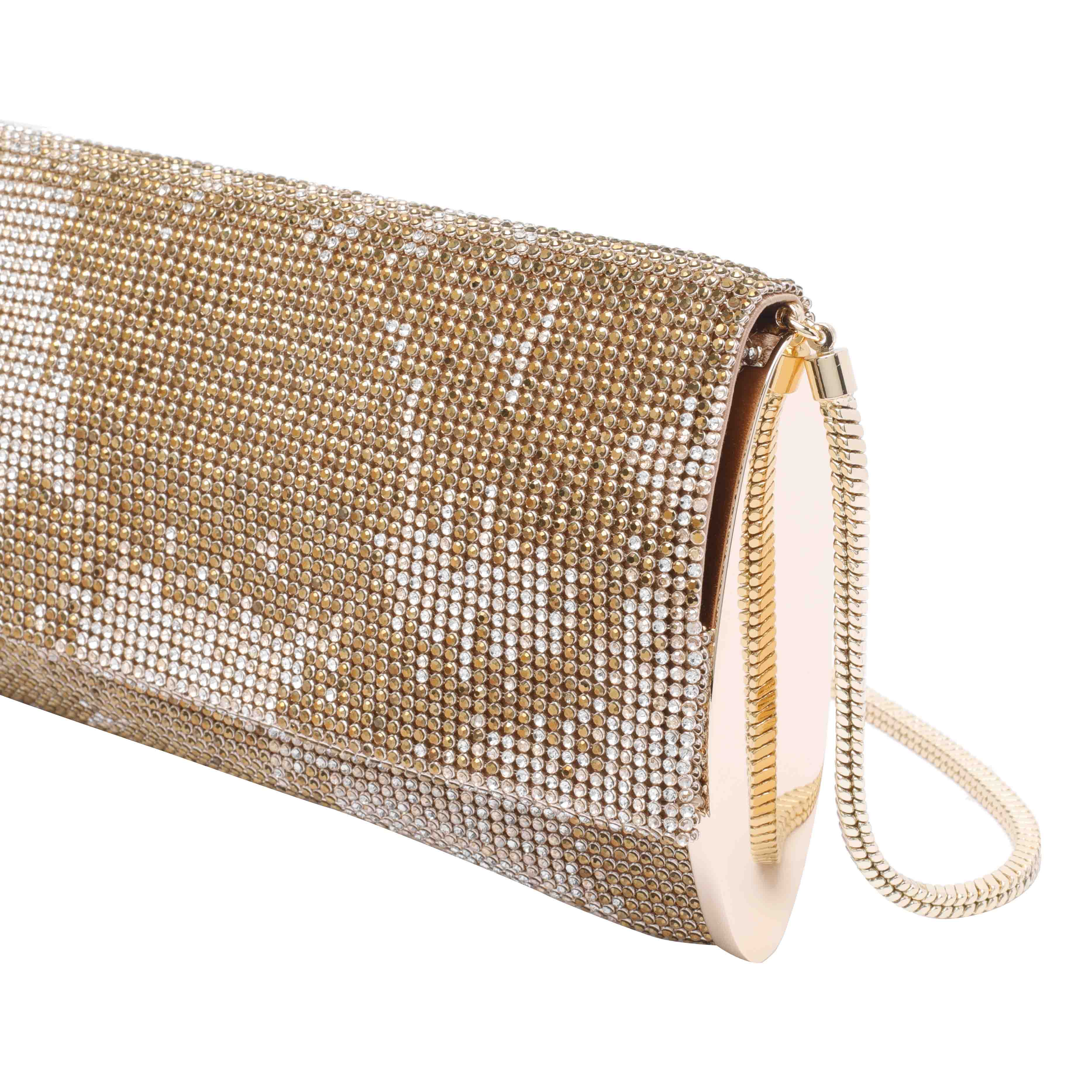 Benedetta Bruzziches Bags Golden Silk Strass