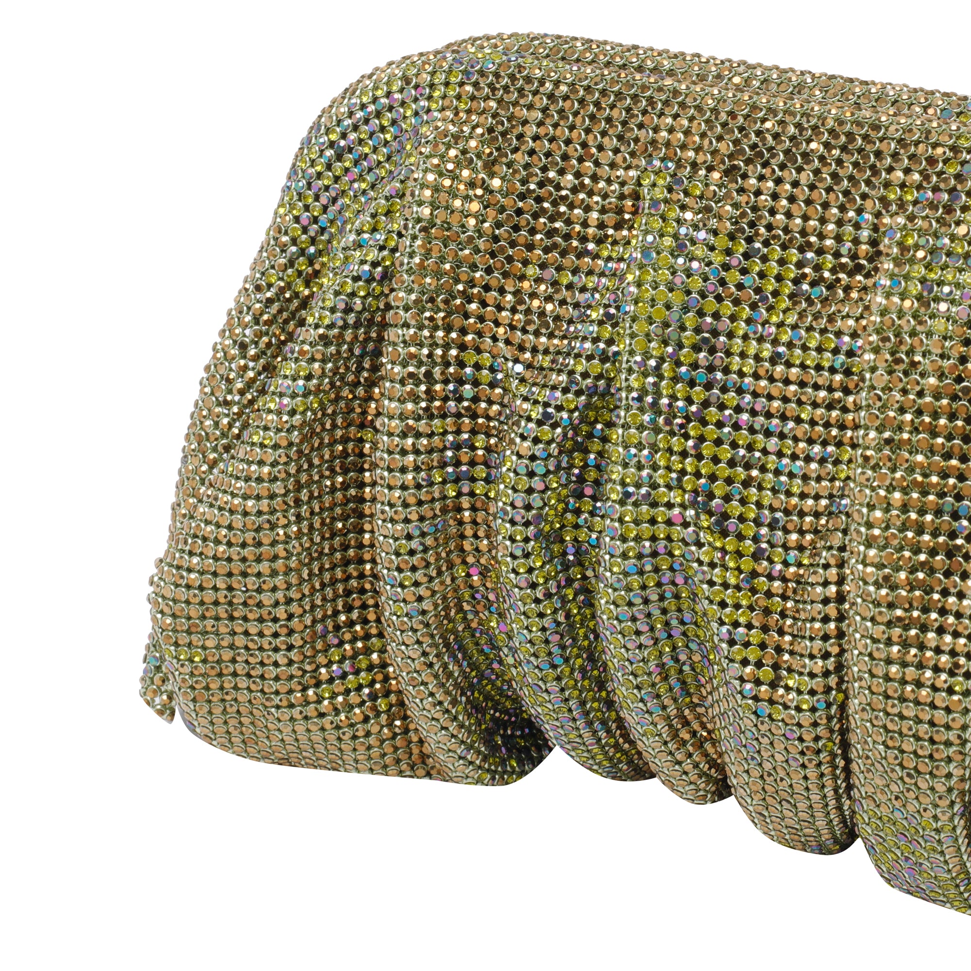 Benedetta Bruzziches Bags Green Silk Strass