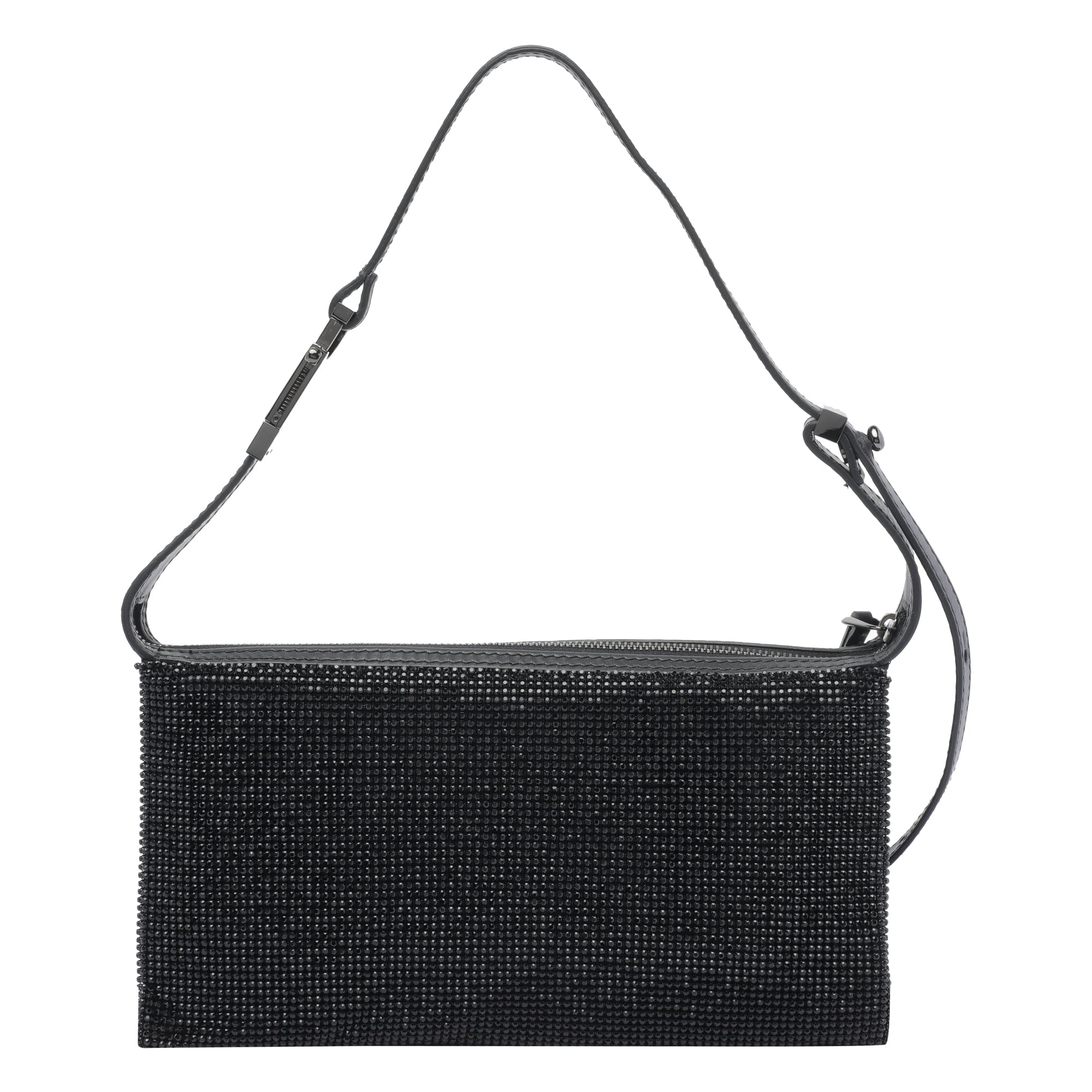 Benedetta Bruzziches Bags Black Silk Strass