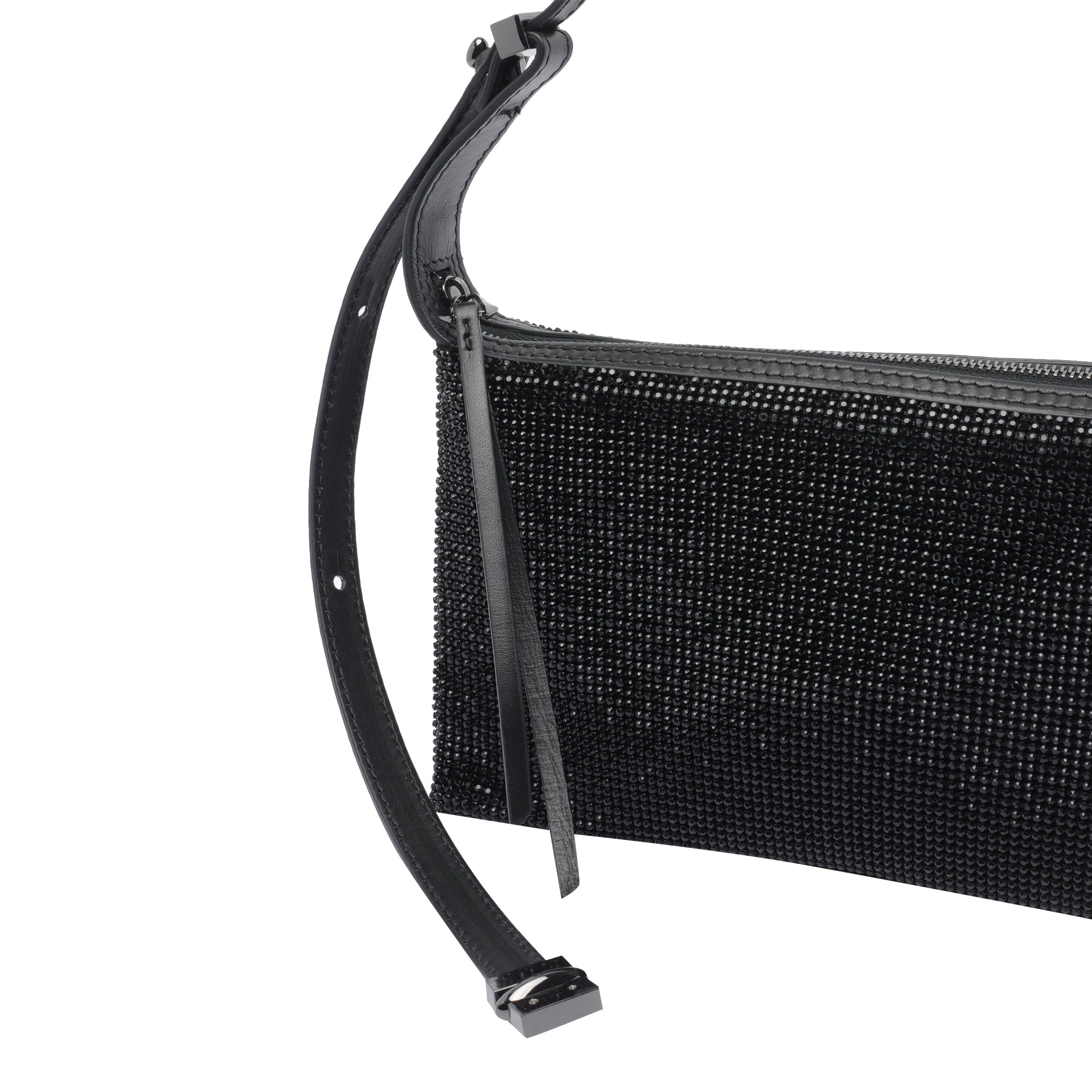 Benedetta Bruzziches Bags Black Silk Strass