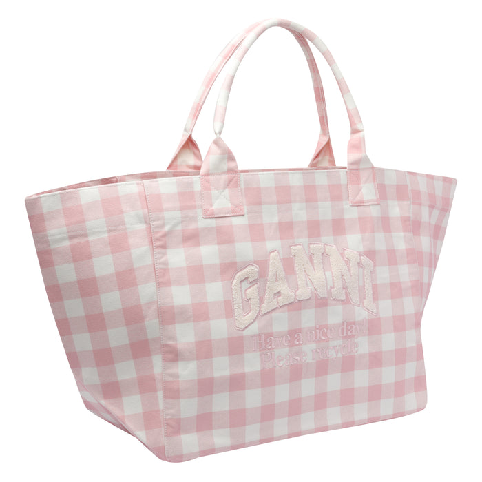 Ganni Bags Pink Cotton