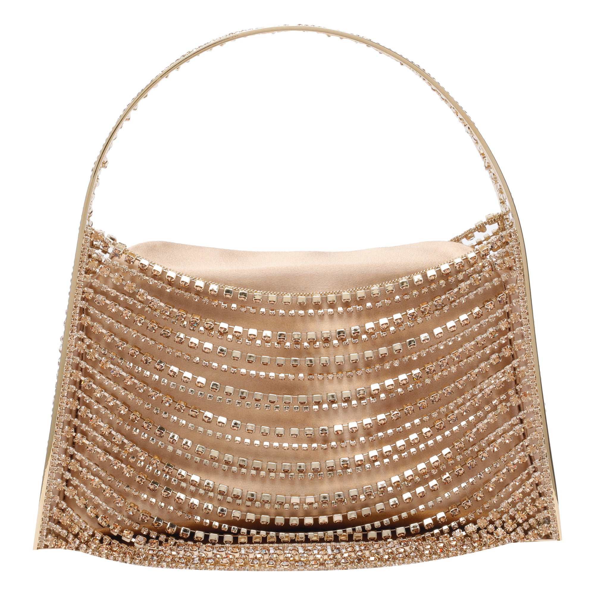 Benedetta Bruzziches Bags Beige Silk Strass