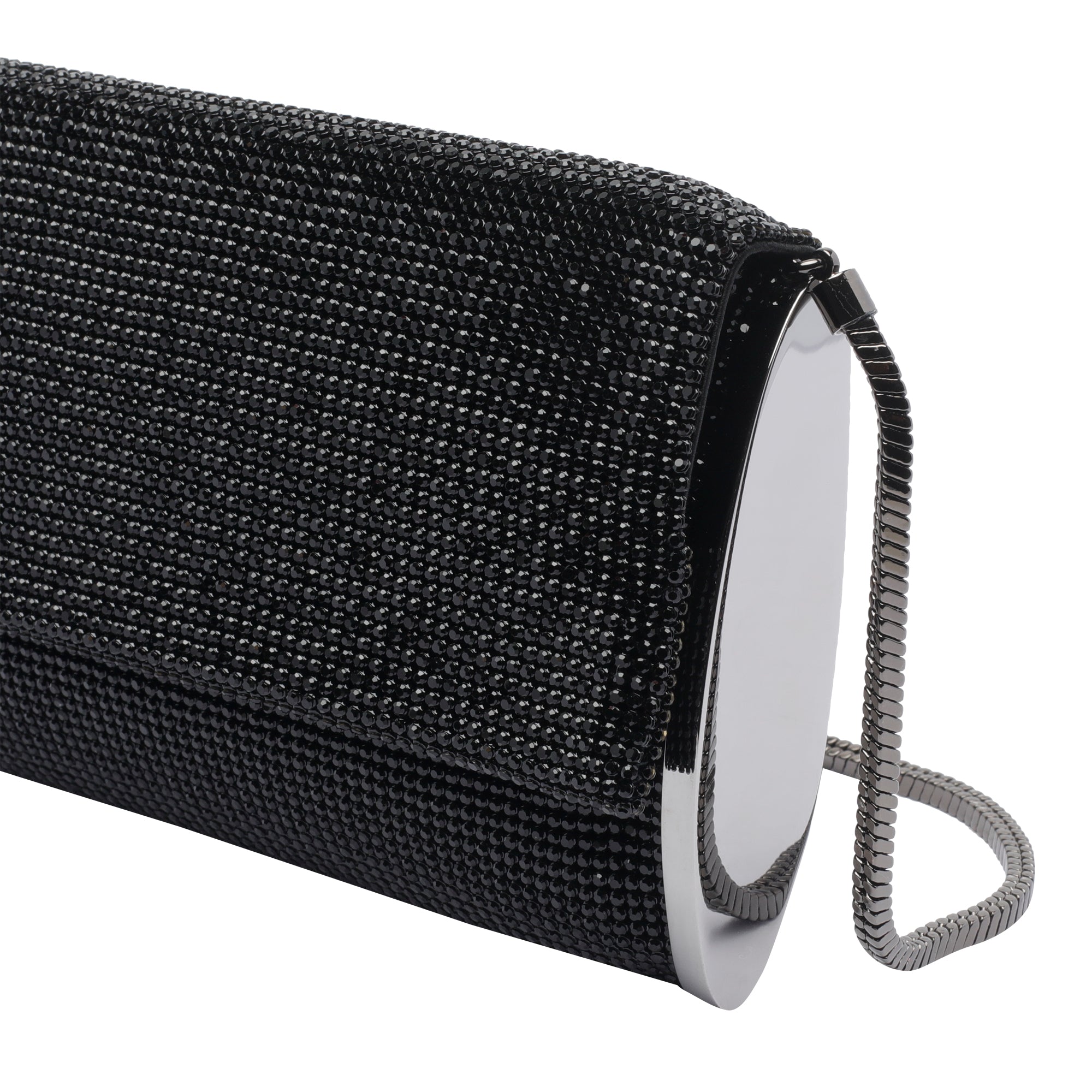 Benedetta Bruzziches Bags Black Silk Strass