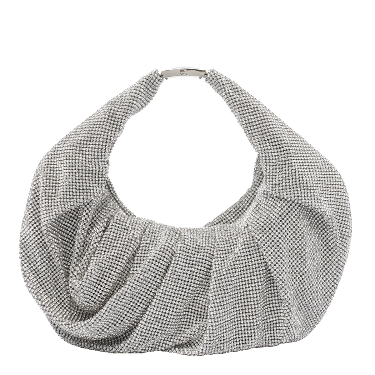 Benedetta Bruzziches Bags Silver Silk Strass